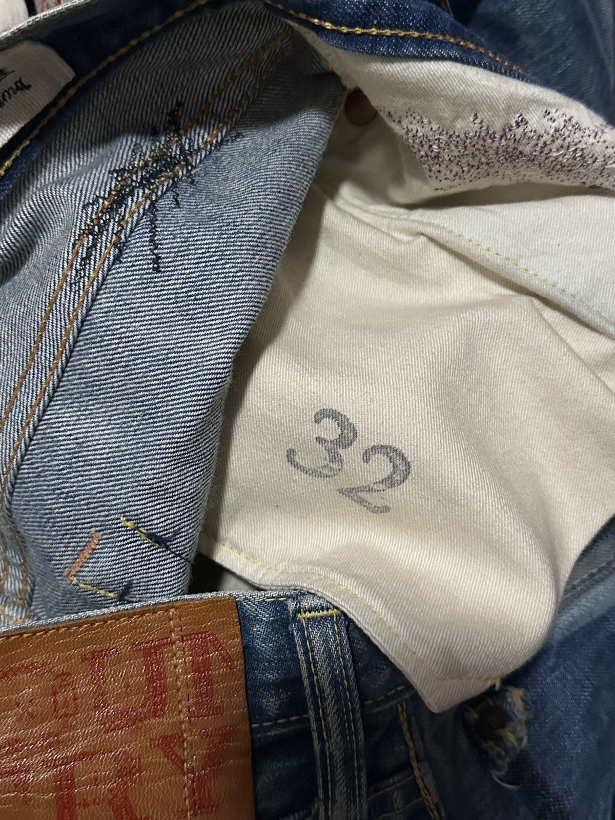Kapital × Kapital Kountry Kountry Okabilly Patchwork Denim Size US 32 / EU 48 - 15 Thumbnail