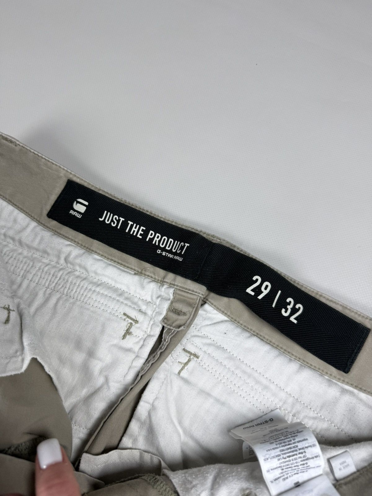 Designer G Star Raw Rovic Zip 3D Tapered Cargo Pants Trousers Size US 29 - 14 Thumbnail