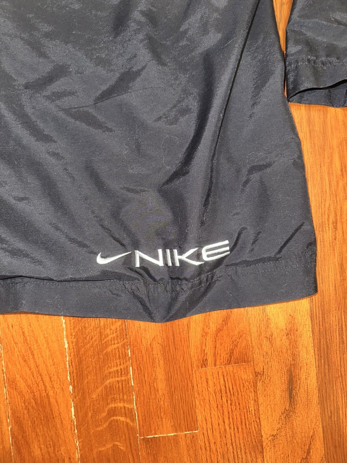 Nike × Vintage Vintage Y2K Black Nike Windbreaker Jacket Size US L / EU 52-54 / 3 - 4 Thumbnail