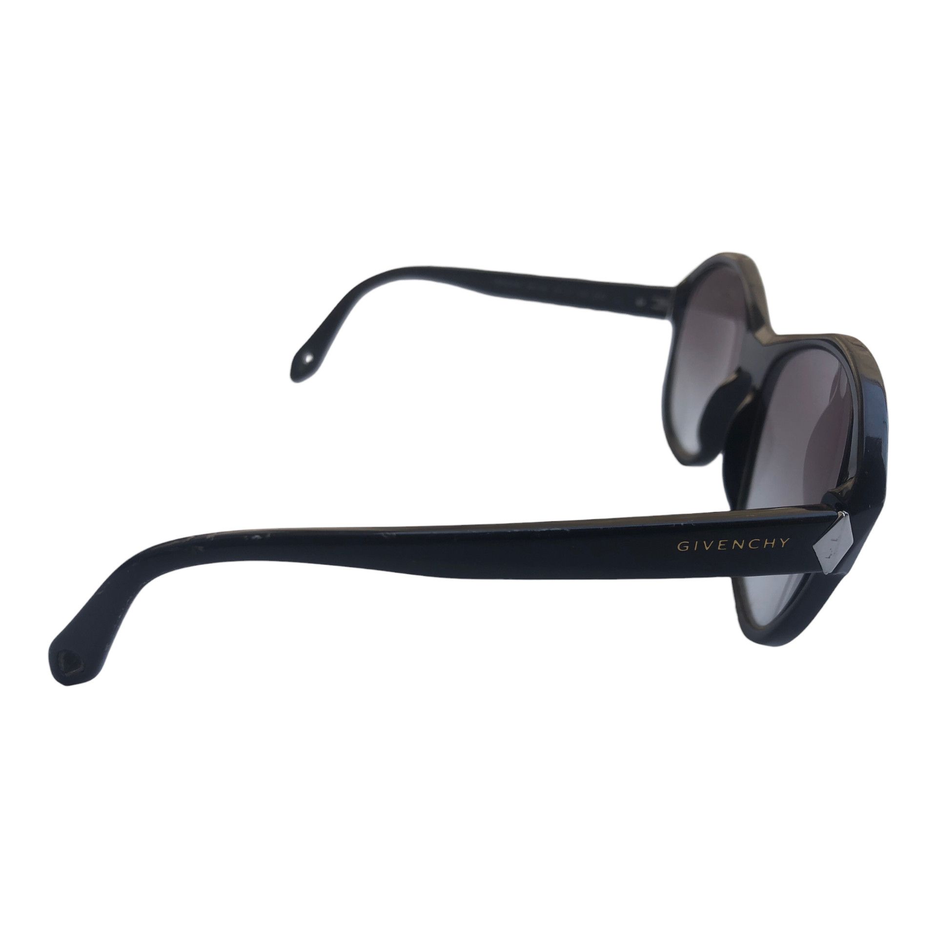 Givenchy 💯Nice GIVENCHY SGV 872 Black & Gold Logo Sunglasses Size ONE SIZE - 6 Thumbnail