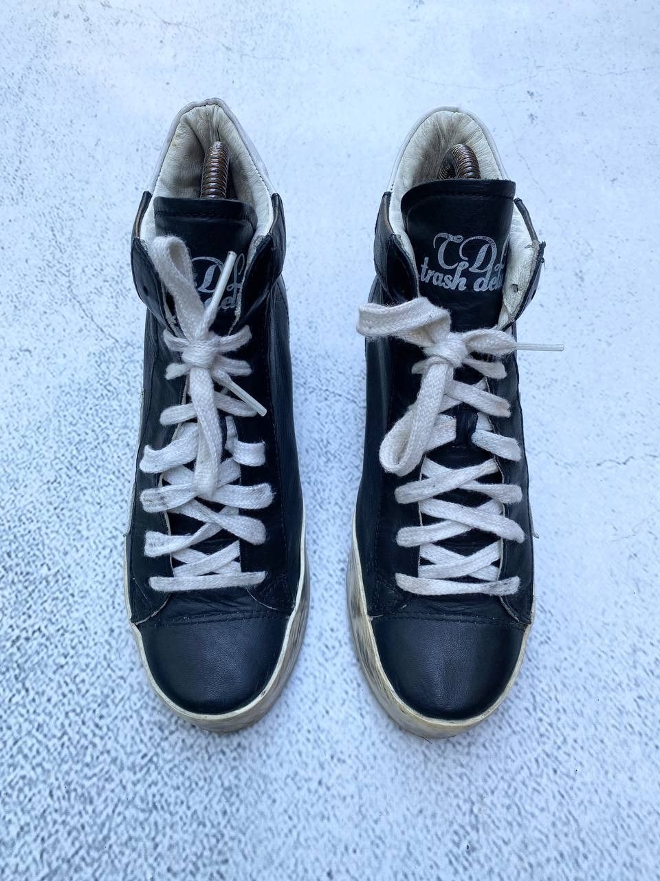 If Six Was Nine Vintage Isabel Marant Golden Goose style Faded Sneakers Size US 7 / IT 37 - 8 Thumbnail