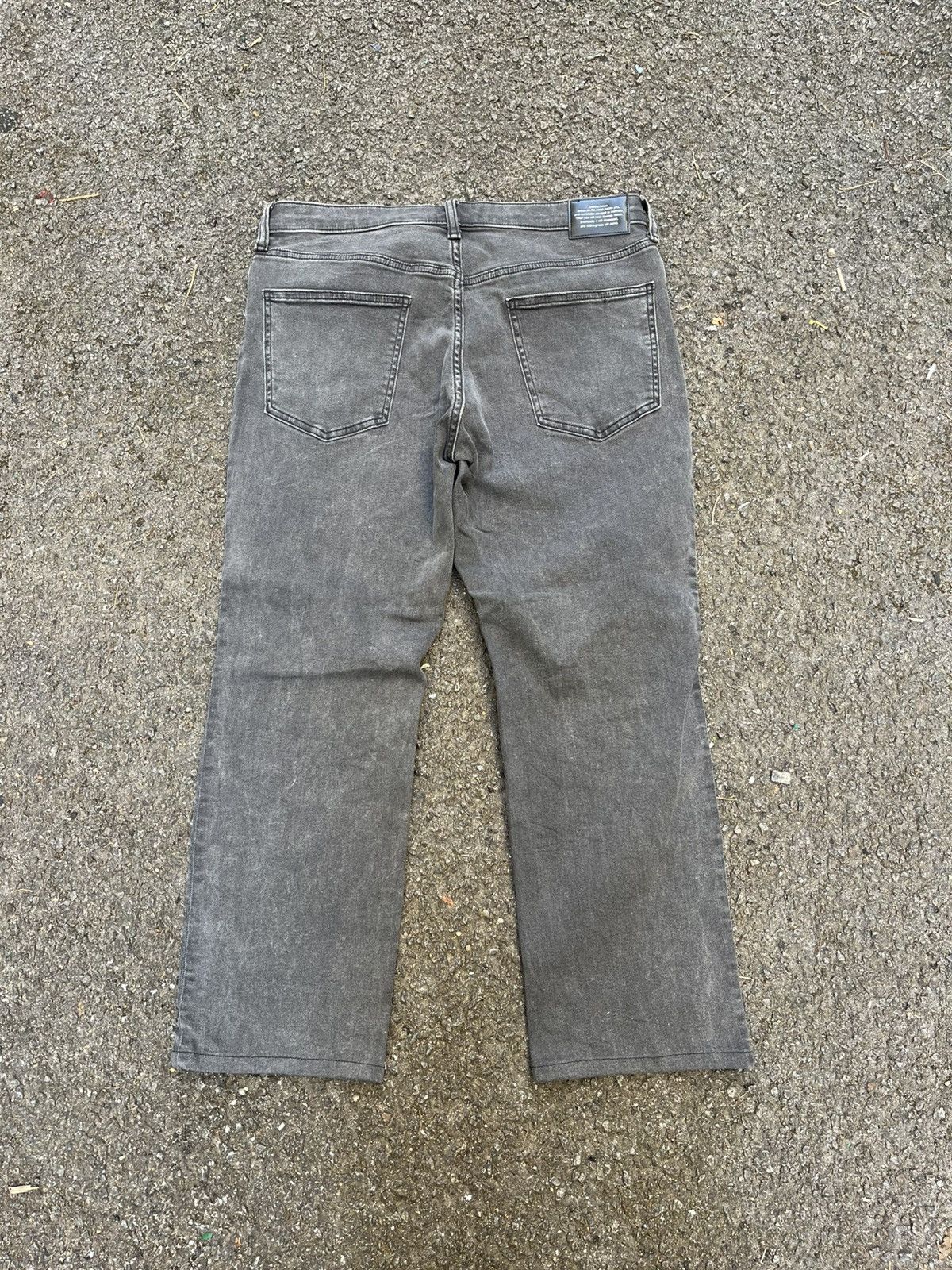 GU × Undercover Undercover × GU Damage Jeans Gray Pants Distressed Size US 32 / EU 48 - 10 Thumbnail