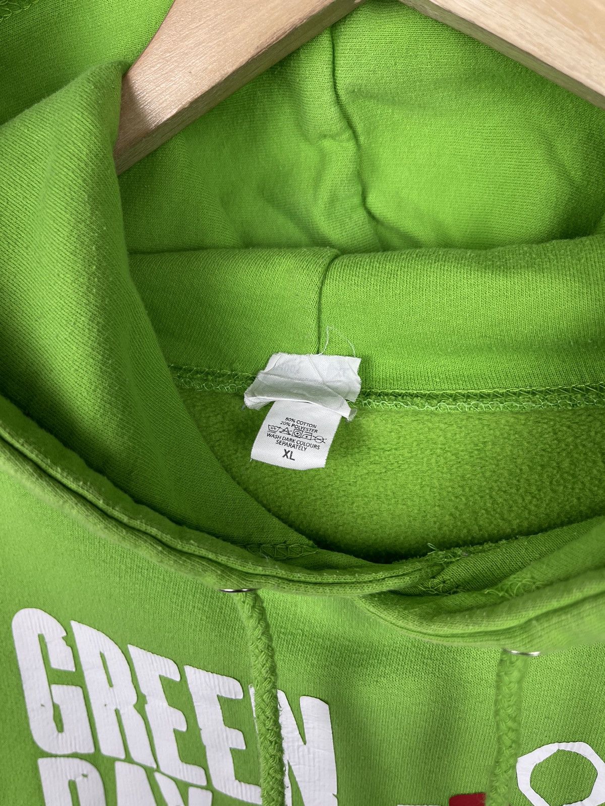 Band Tees Vintage Green Day American Idiot Green Hoodie Size XL Size US XL / EU 56 / 4 - 12 Thumbnail