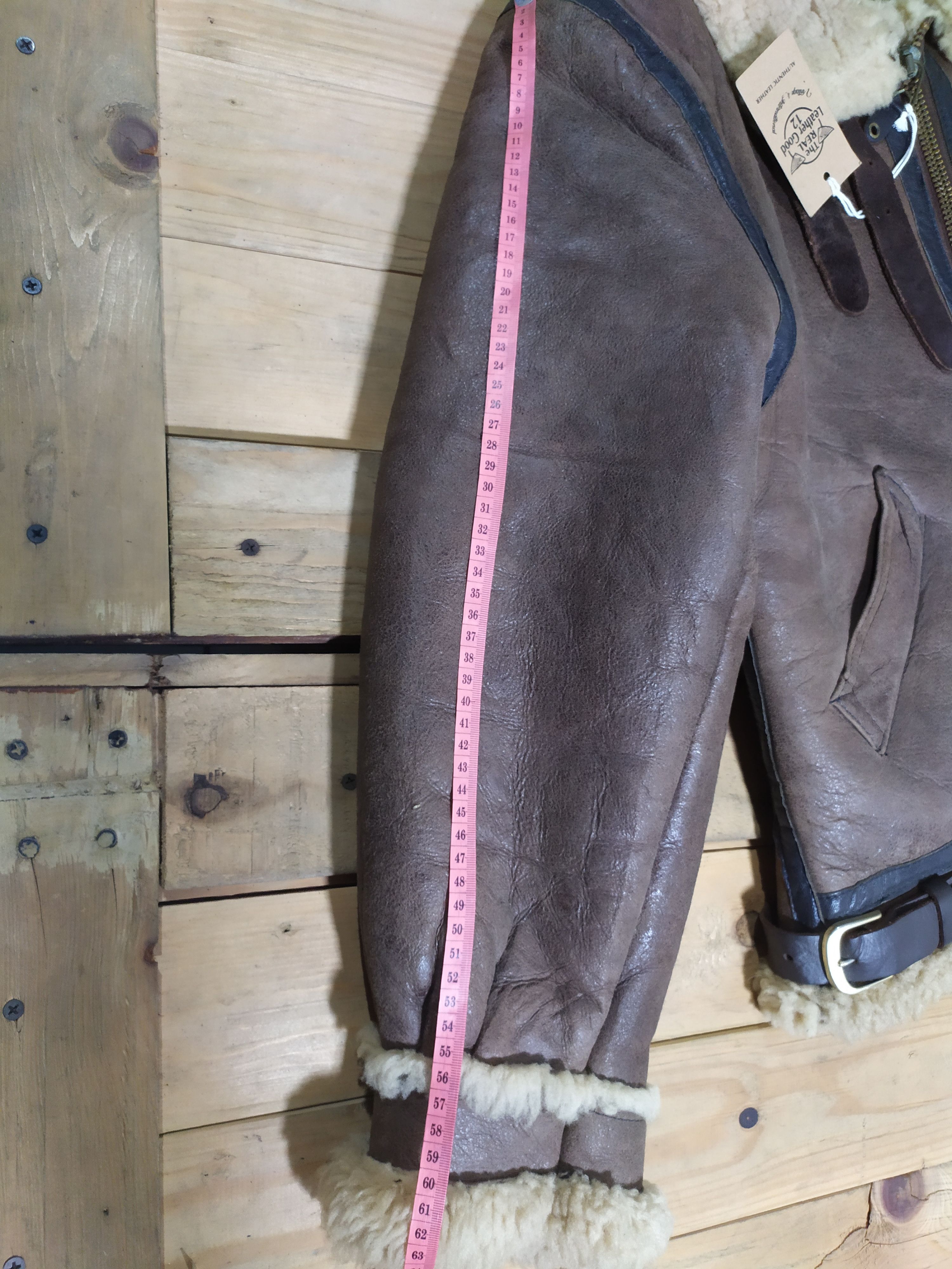 Golden Bear GOLDEN BEAR LEATHER TYPE B3 SHEEPSKIN FLIGHT JACKET Size US M / EU 48-50 / 2 - 12 Thumbnail