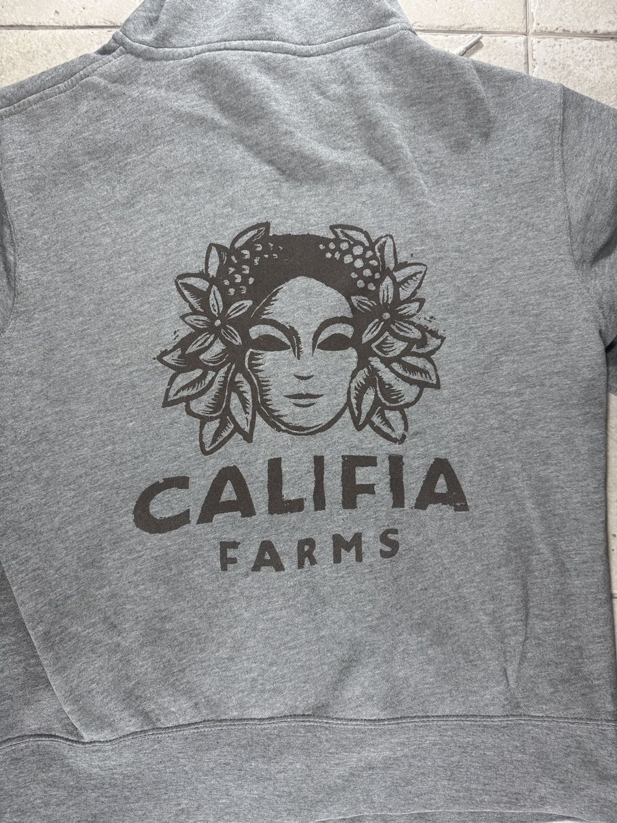 Other Califia Farms Sherpa Lined Full Zip Hoodie Gray M Size US M / EU 48-50 / 2 - 4 Thumbnail