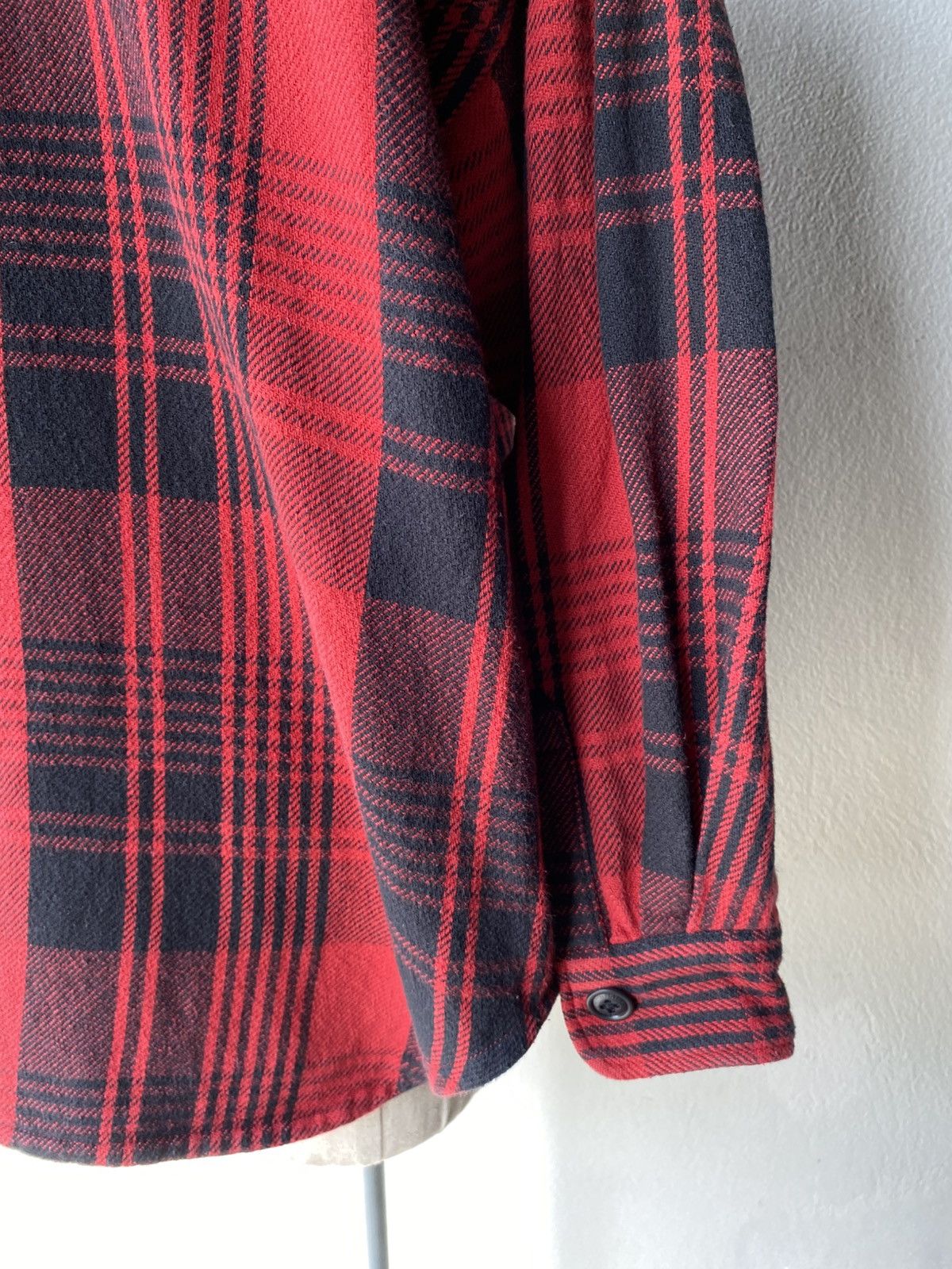 Hysteric Glamour Hysteric Slamom Red Plaid Cozy Shirt Size US L / EU 52-54 / 3 - 15 Thumbnail