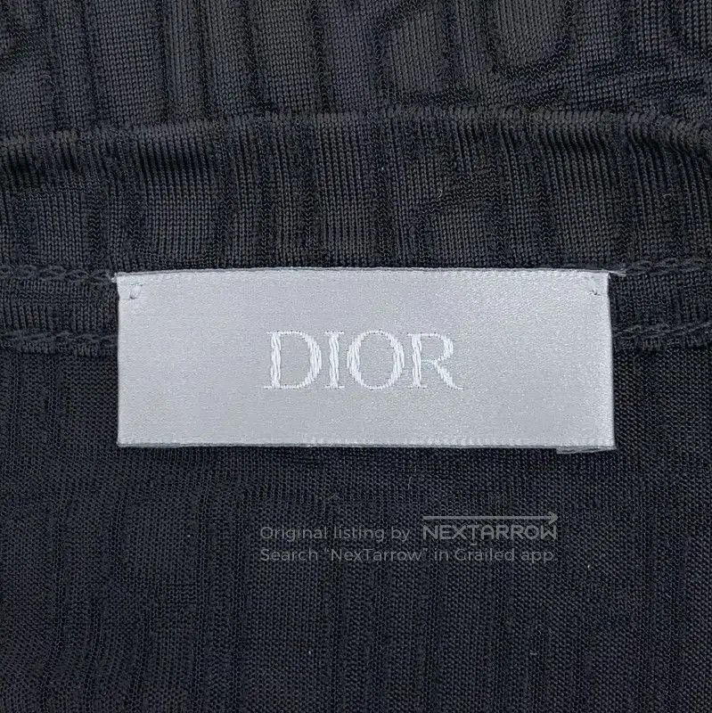 Dior Dior Black Men's T-Shirt L Size . Size US L / EU 52-54 / 3 - 5 Thumbnail