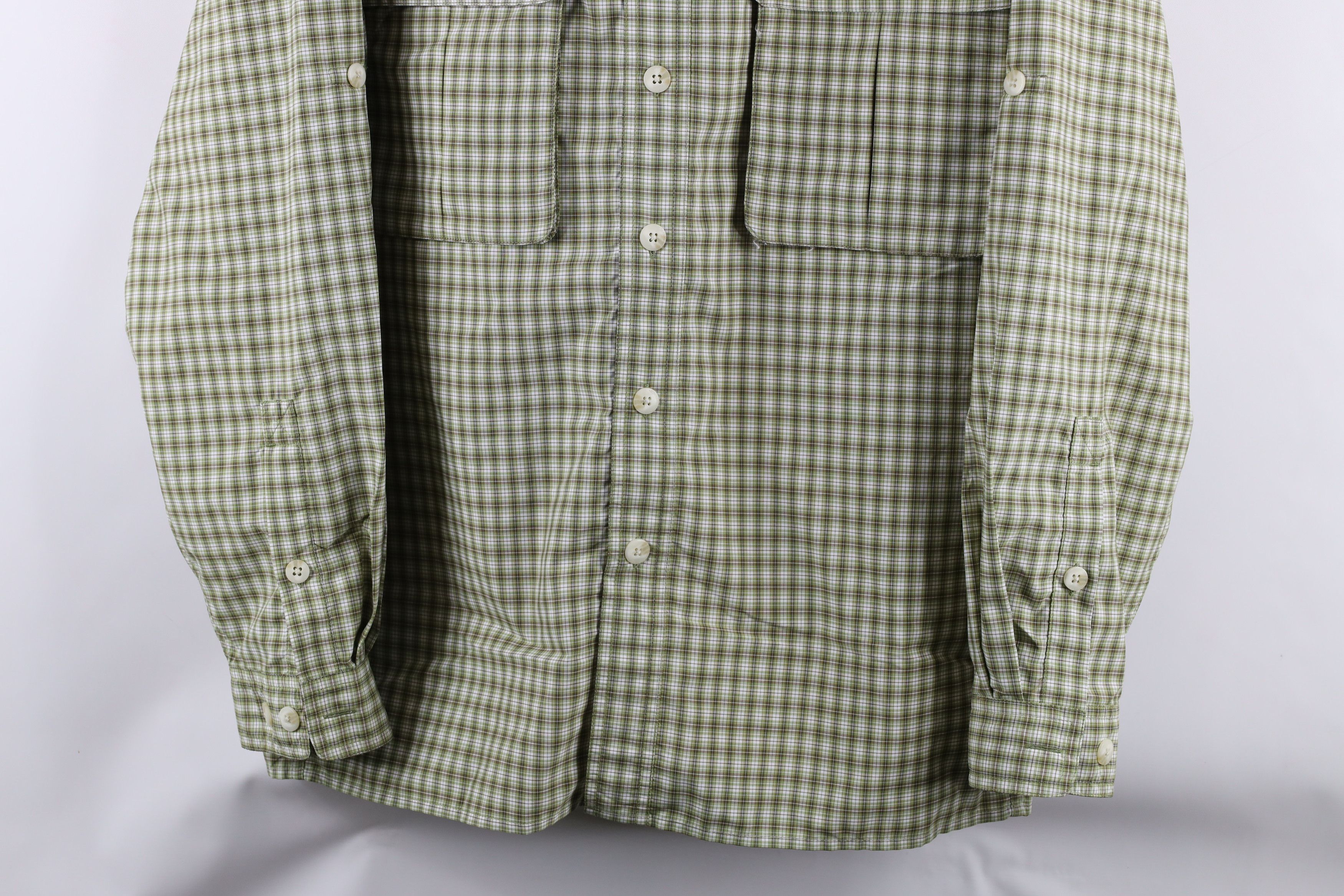 ExOfficio × Vintage ExOfficio Out Double Pocket Collared Button Down Shirt Plaid Size US L / EU 52-54 / 3 - 3 Thumbnail
