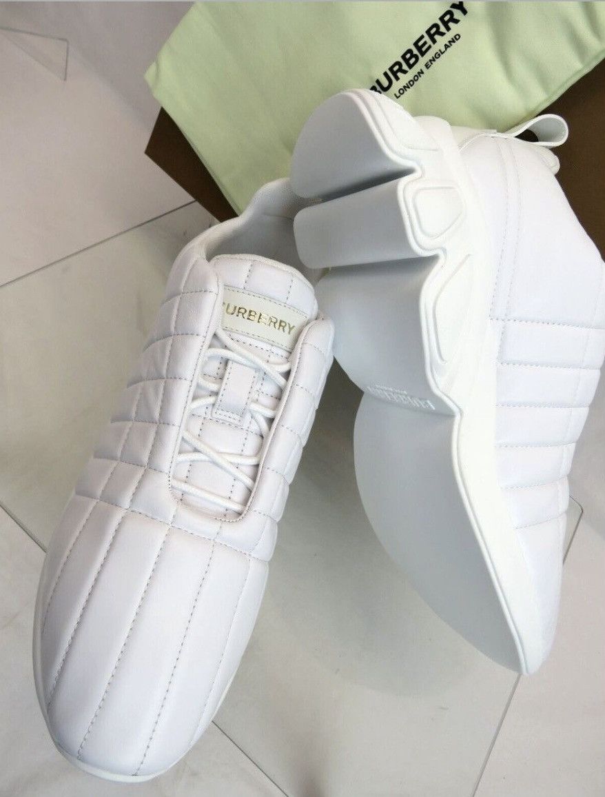 Burberry Burberry quilted leather sneakers Size US 11 / EU 44 - 8 Thumbnail