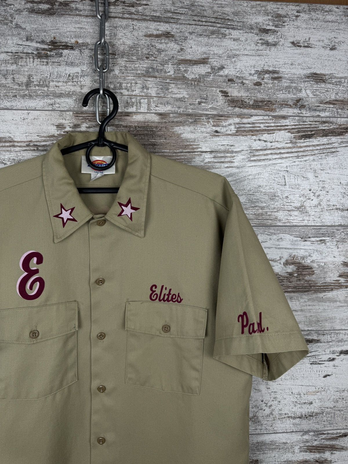 Dickies Mens Vintage Dickies Elites shirts button up rare workwear Size US L / EU 52-54 / 3 - 3 Thumbnail