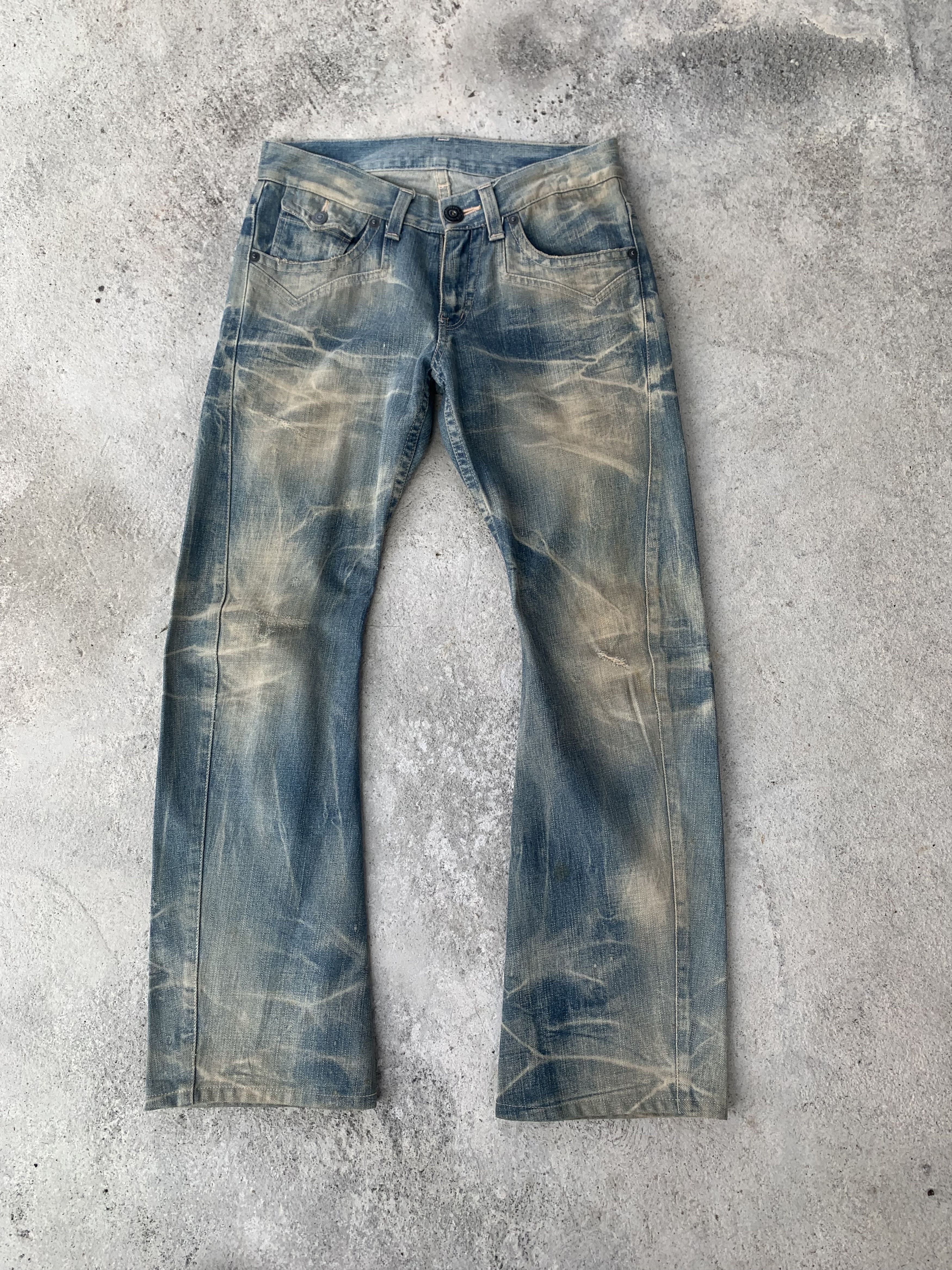 Rattle trap flare denim pants