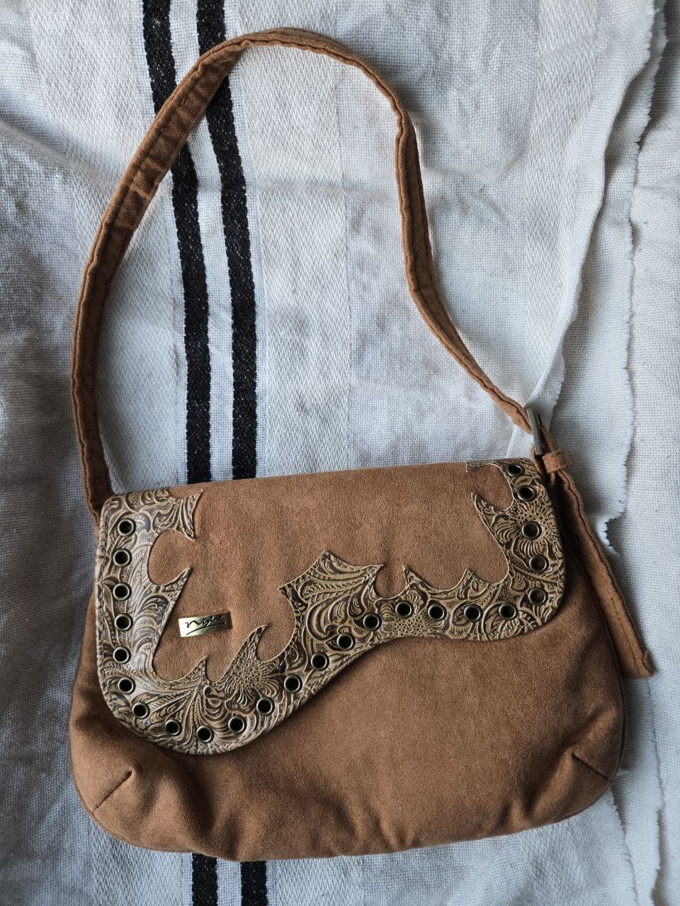 Other y2k faux suede bag Size ONE SIZE - 1 Thumbnail