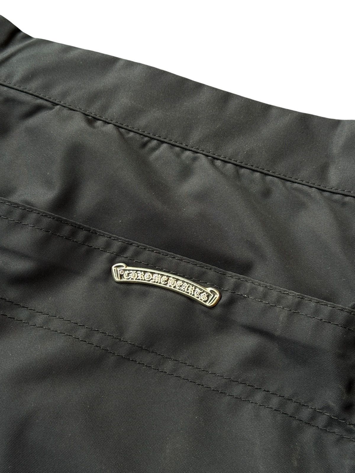 Chrome Hearts Chrome Hearts Nylon/Leather Double Knee Carpenter Pant Black Size US 36 / EU 52 - 9 Thumbnail
