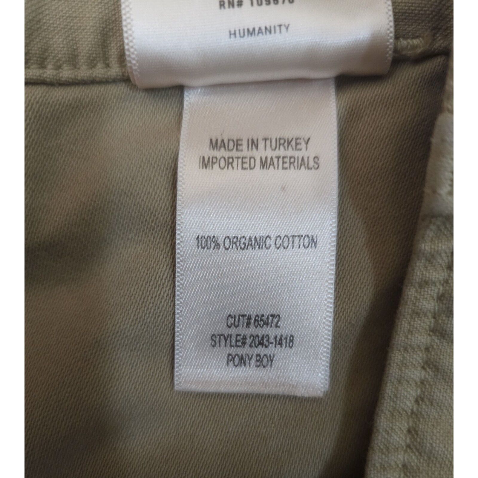 Citizens Of Humanity Citizens OF Humanity The Pony Boy Utility Cargo Organic Size 29" - 12 Thumbnail