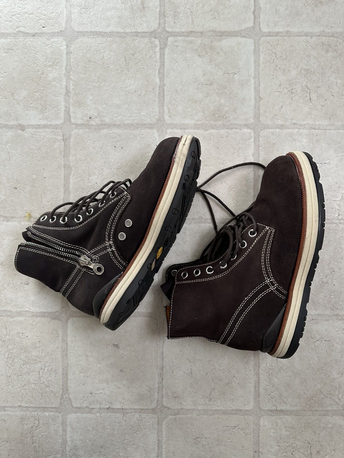 Visvim Visvim 7 hole folk suede boots Size US 10.5 / EU 43-44 - 4 Thumbnail