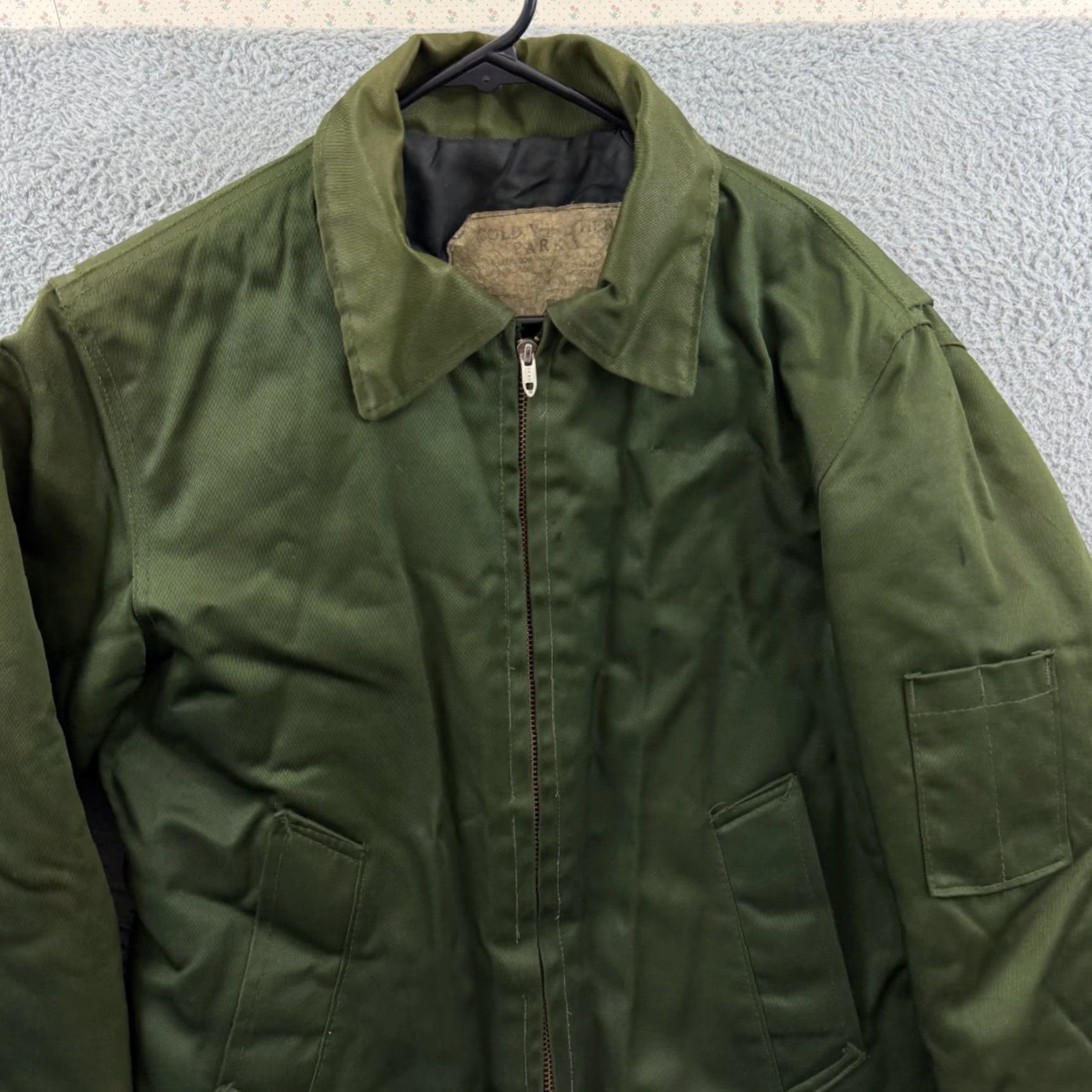Vintage VINTAGE Army Parka Jacket Men’s Small Green Full Zip 70s Military Talon Size US S / EU 44-46 / 1 - 3 Thumbnail