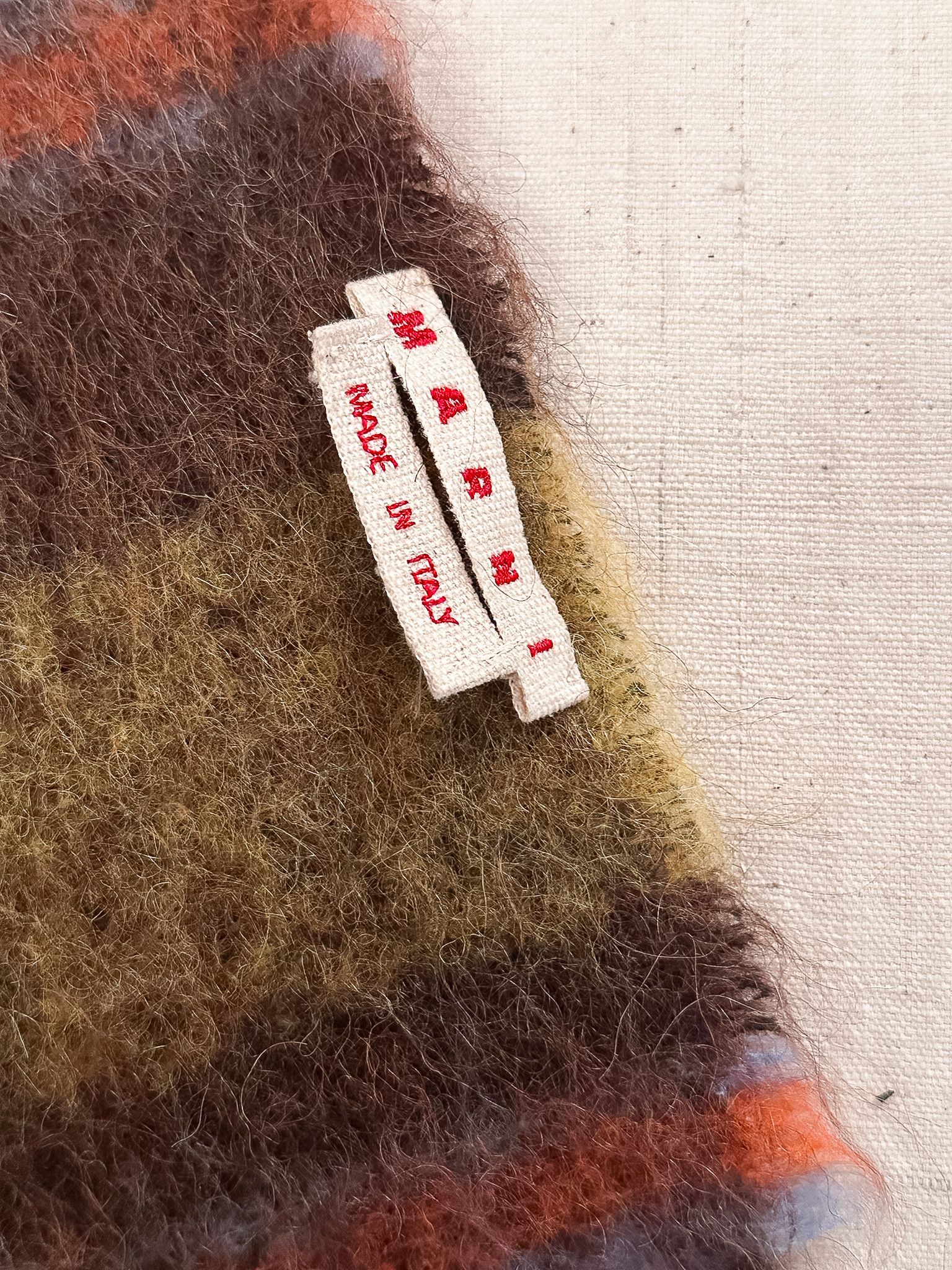 Marni Marni Multicolor Mohair Scarf Size ONE SIZE - 6 Thumbnail