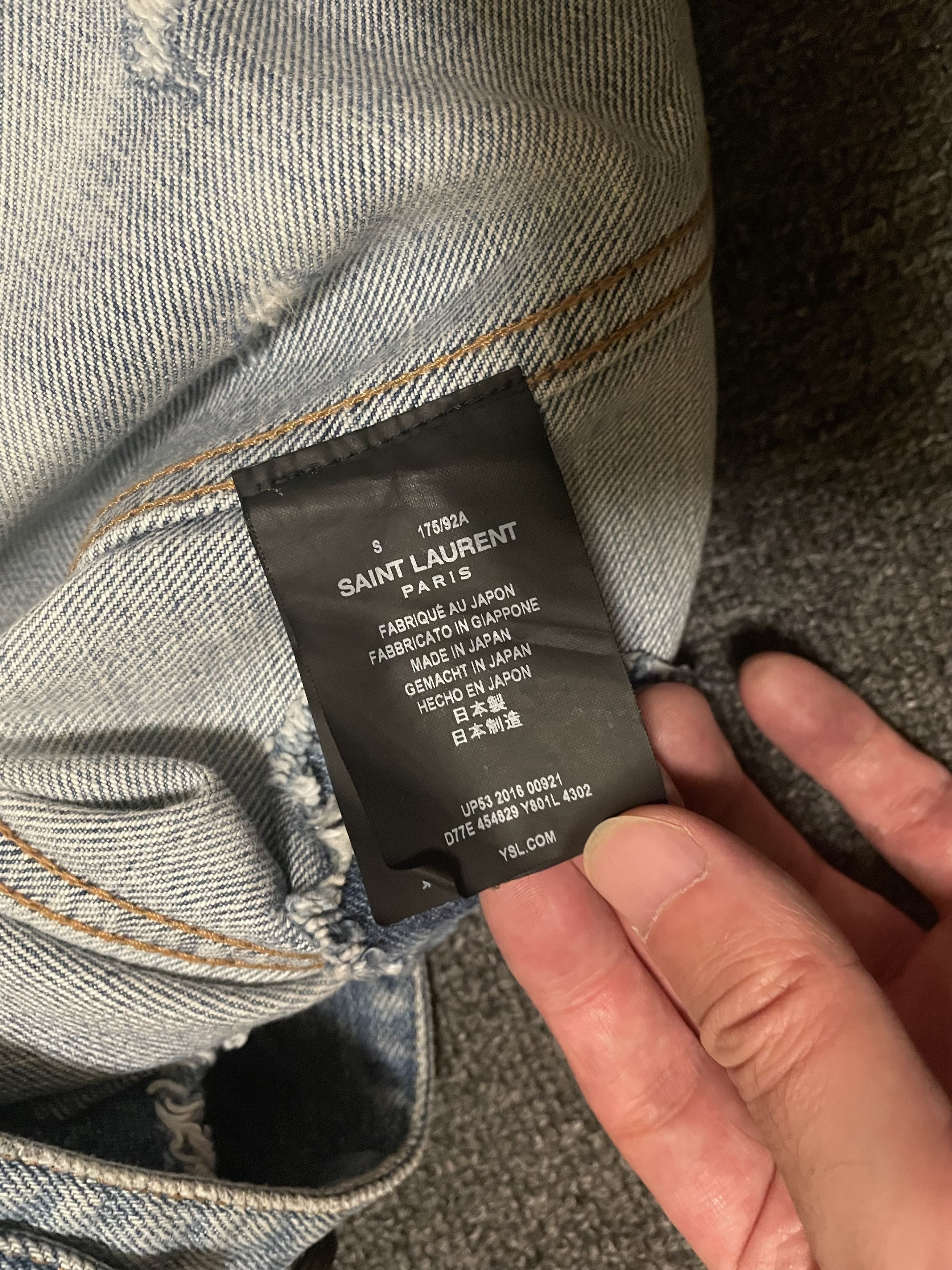 Saint Laurent Paris Saint Laurent sweet dream Diamond jacket, size S Size US S / EU 44-46 / 1 - 9 Thumbnail