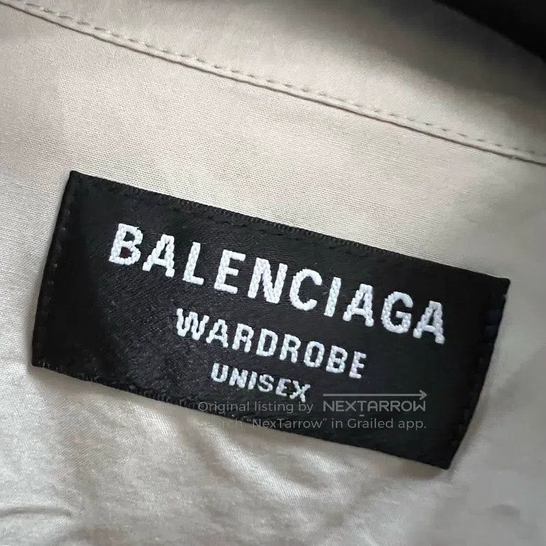 Balenciaga Balenciaga Double-hook embroidered logo shirt Size XS / US 0-2 / IT 36-38 - 3 Thumbnail