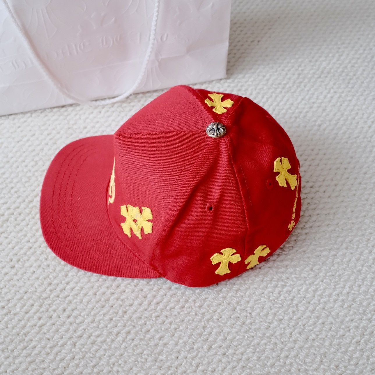Chrome Hearts Chrome Hearts Hat Patch Red Size ONE SIZE - 2 Thumbnail