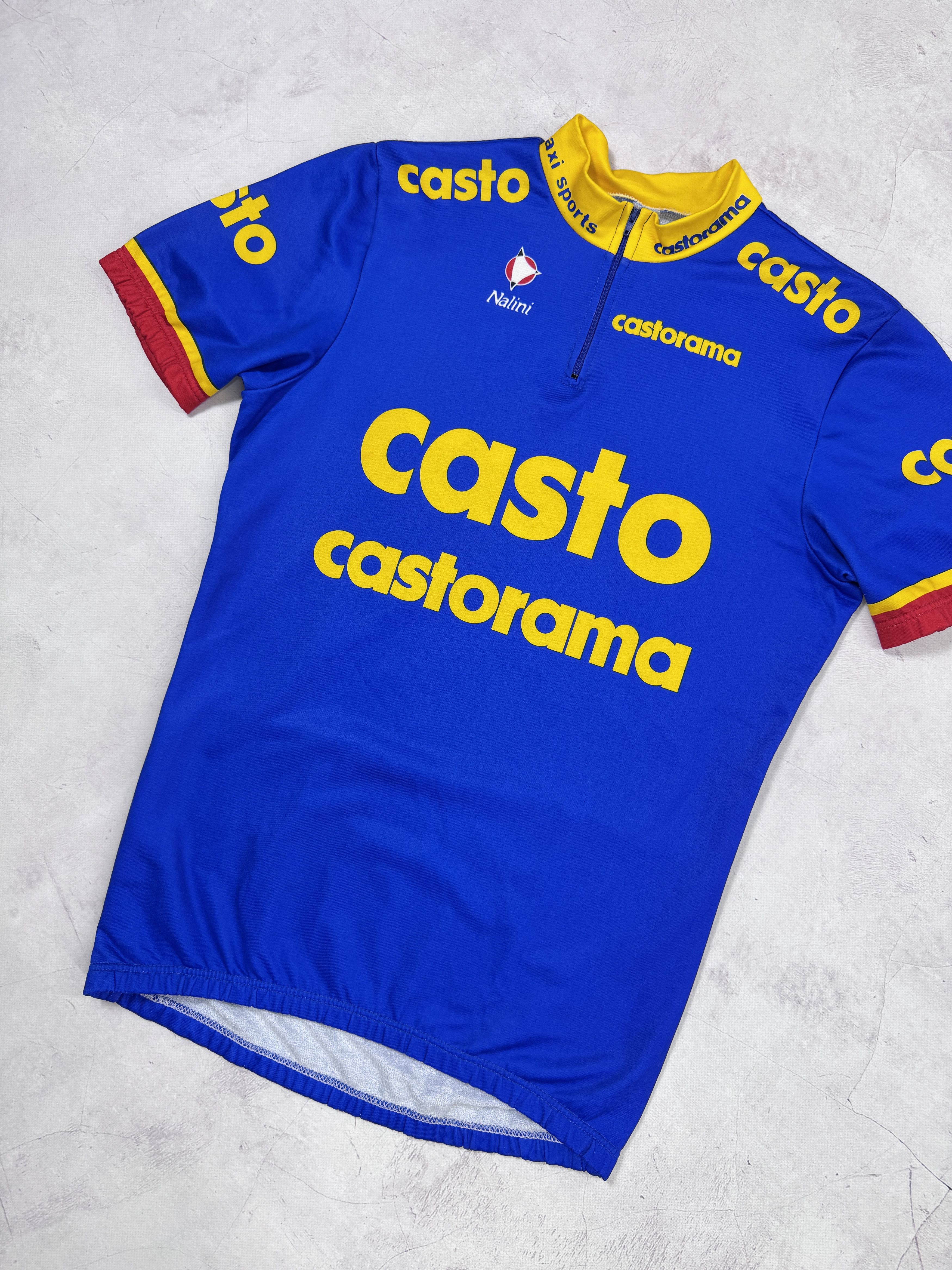 Sports Specialties Vintage Nalini Castorama Cycling Jersey Casto Size US M / EU 48-50 / 2 - 2 Thumbnail