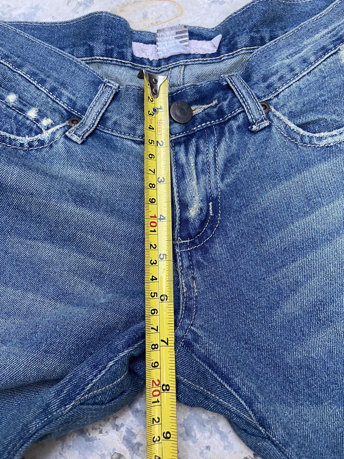 20471120 × If Six Was Nine × Japanese Brand Y2K fancy collection flare disetressed denim pants Size 30" / US 8 / IT 44 - 15 Thumbnail