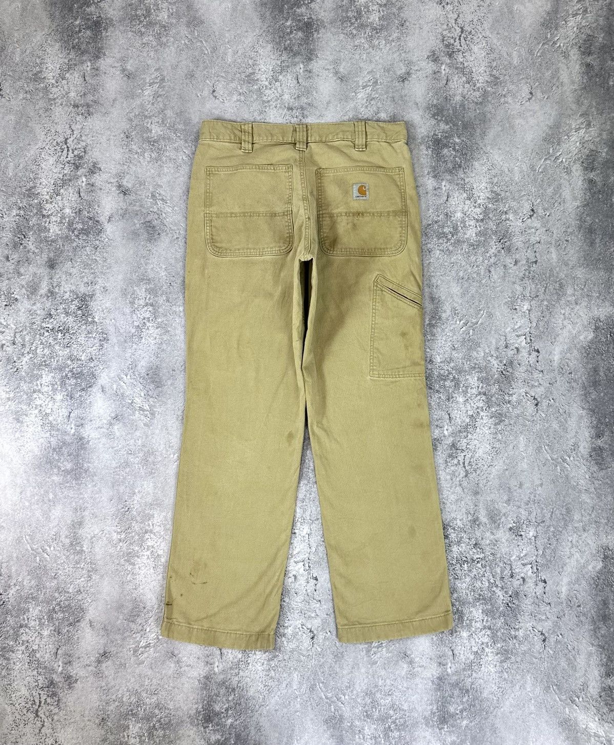 Carhartt Vintage Carhartt Distressed Faded Carpenter Baggy Work Pants Size US 32 / EU 48 - 1 Thumbnail