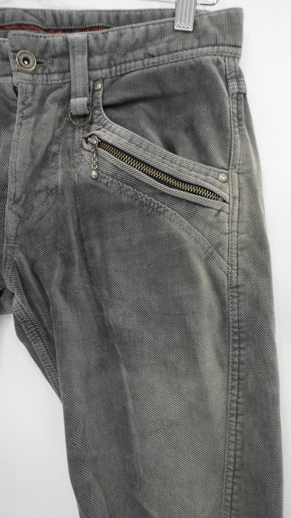 Nicole Club NICOLE CLUB FOR MEN Vintage Lowrise Faded Twisted Leg Pants Size US 29 - 4 Thumbnail