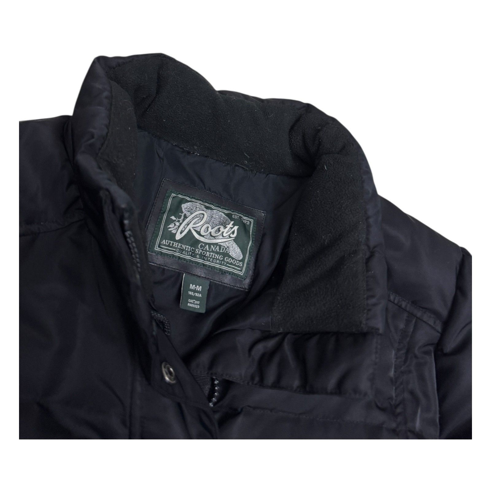 Roots ROOTS Vintage Y2K Down Fill Winter Puffer Parka Coat Medium Size M / US 6-8 / IT 42-44 - 3 Thumbnail