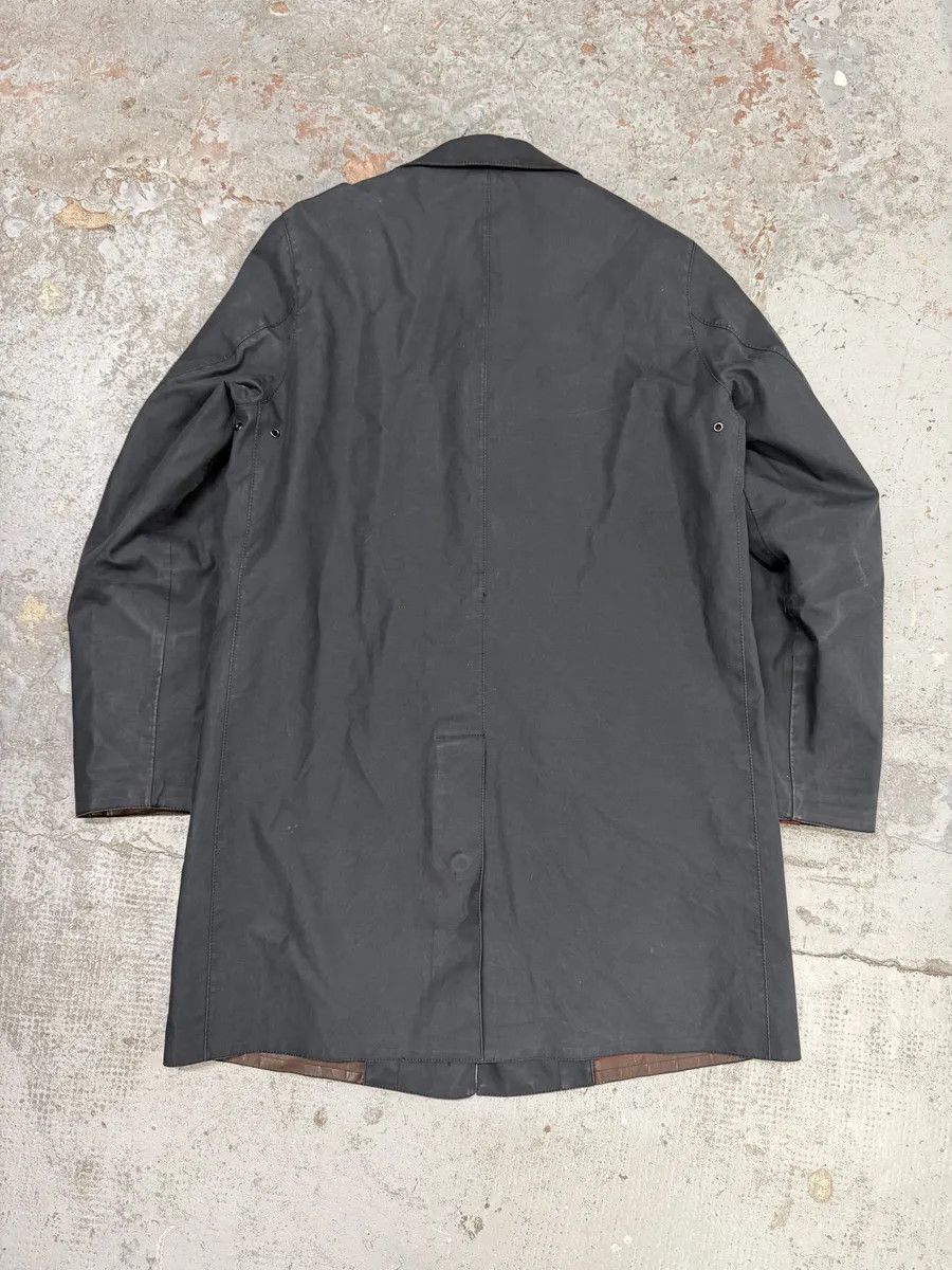 Prada 2000s Prada Black Imperial Premium Light Long Trench Jacket Size US M / EU 48-50 / 2 - 4 Thumbnail