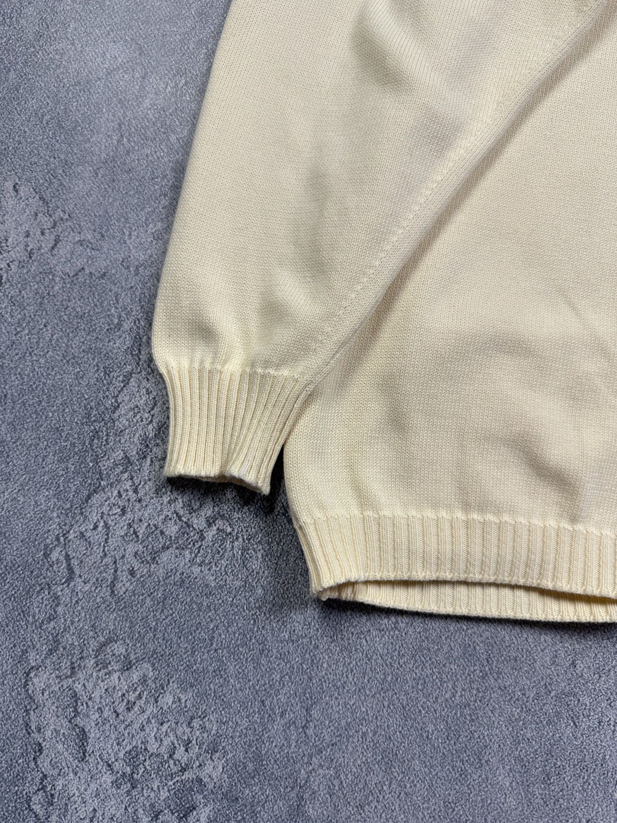 Burberry Burberry vintage wool cardigan pocket logo embroidered Size US L / EU 52-54 / 3 - 9 Thumbnail