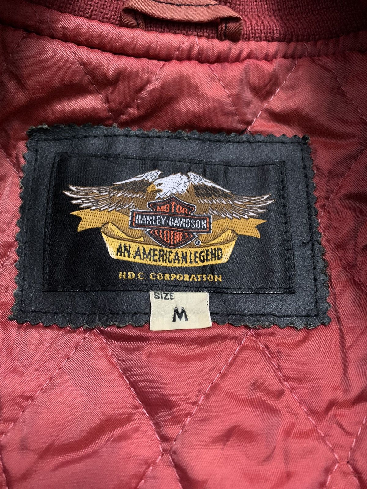 Harley Davidson Vintage Harley Davidson Motor Cycles Bomber Jacket Size US M / EU 48-50 / 2 - 10 Thumbnail