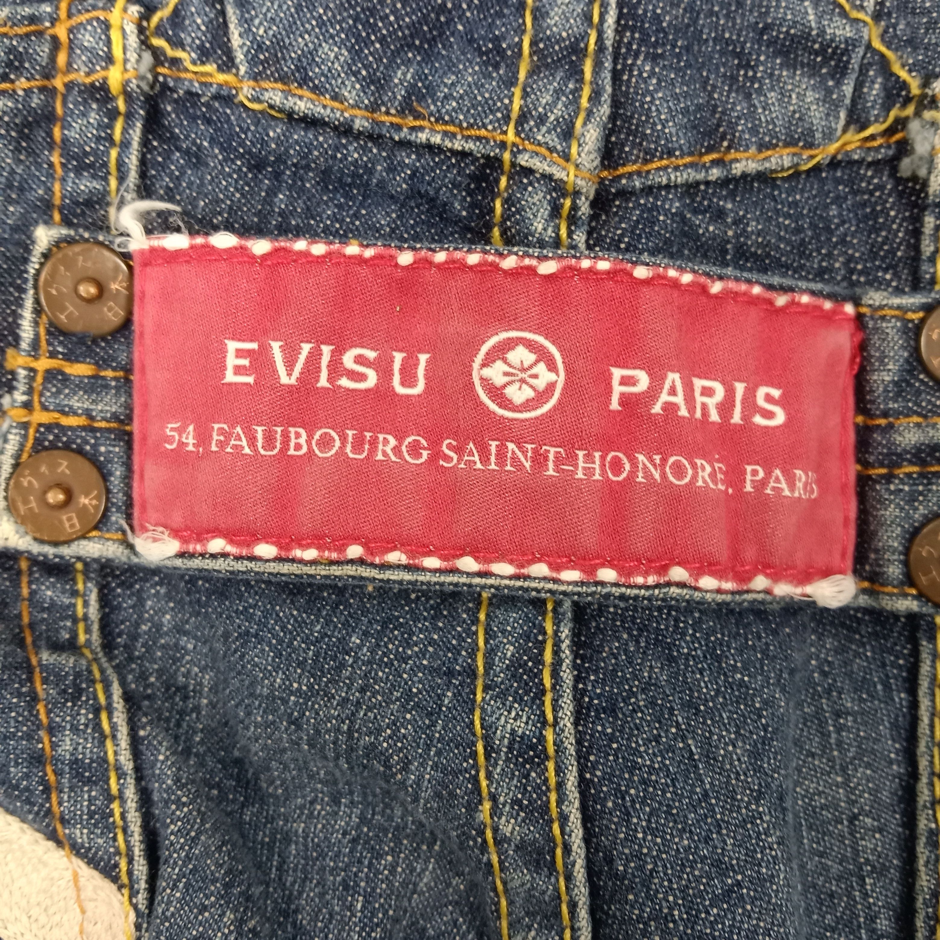 Evisu × Japanese Brand × Vintage Evisu Paris Japan Brand Daicock Custom Denim Jeans C217N10 Size US 30 / EU 46 - 8 Thumbnail