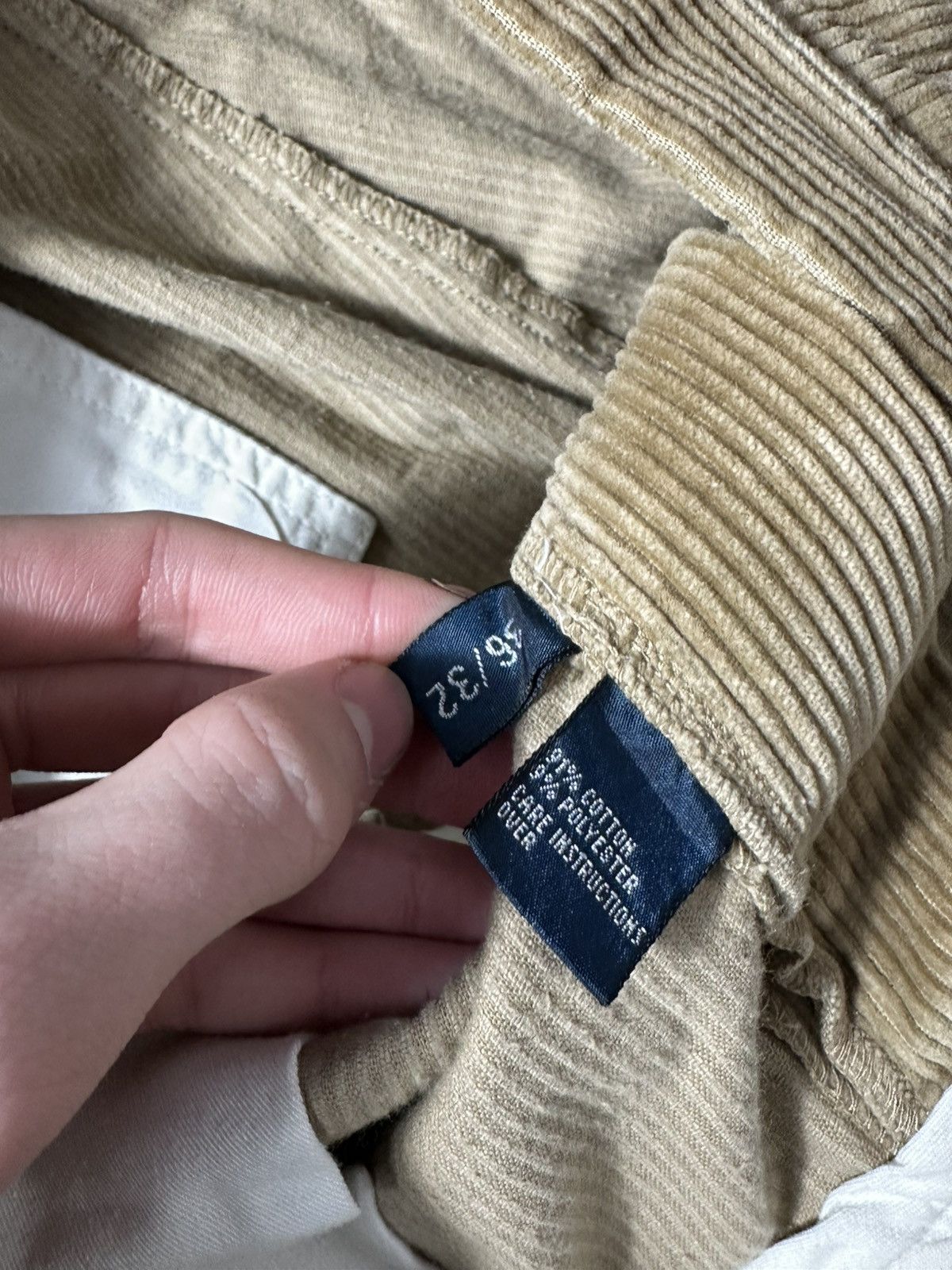 Polo Ralph Lauren × Vintage 🚨Vintage Velvet Corduroy Polo Ralph Lauren Baggy Pants Size US 36 / EU 52 - 5 Thumbnail