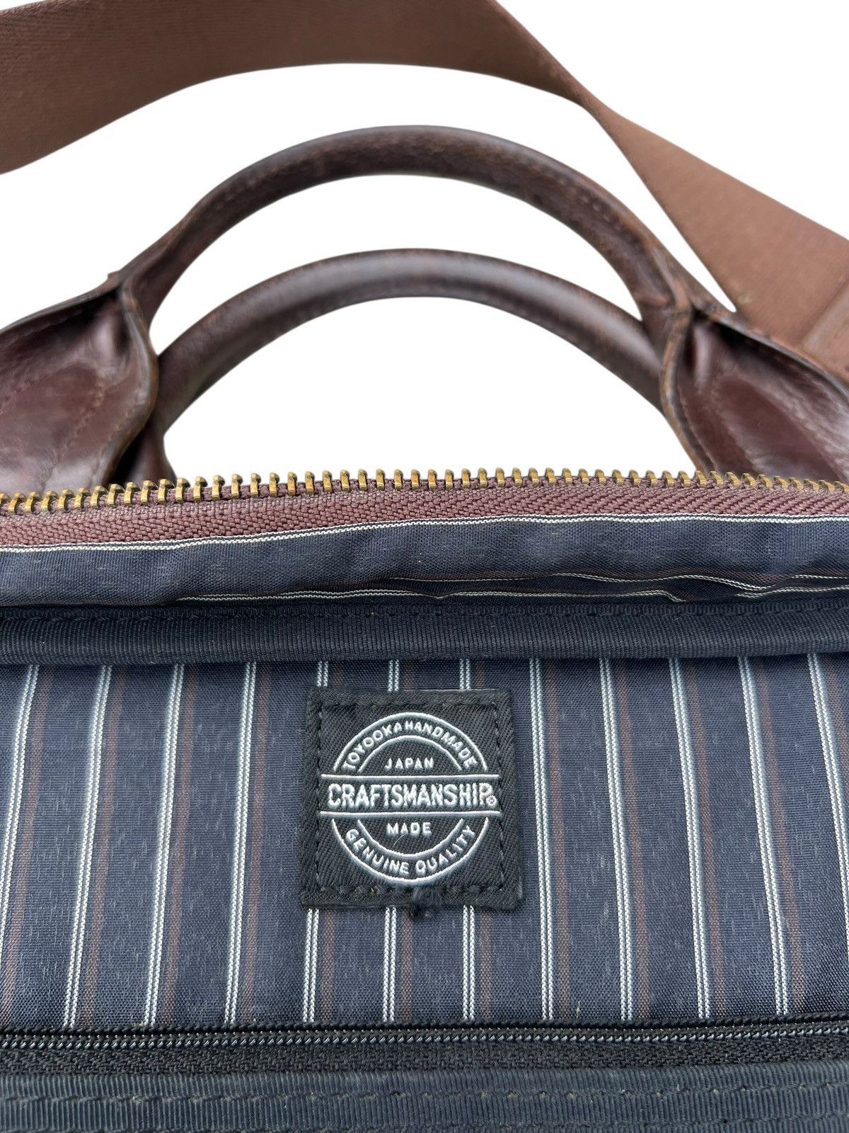 Leather Toyooka Handmade Craftsmanship Japan Patina Leather Bag Size ONE SIZE - 17 Thumbnail