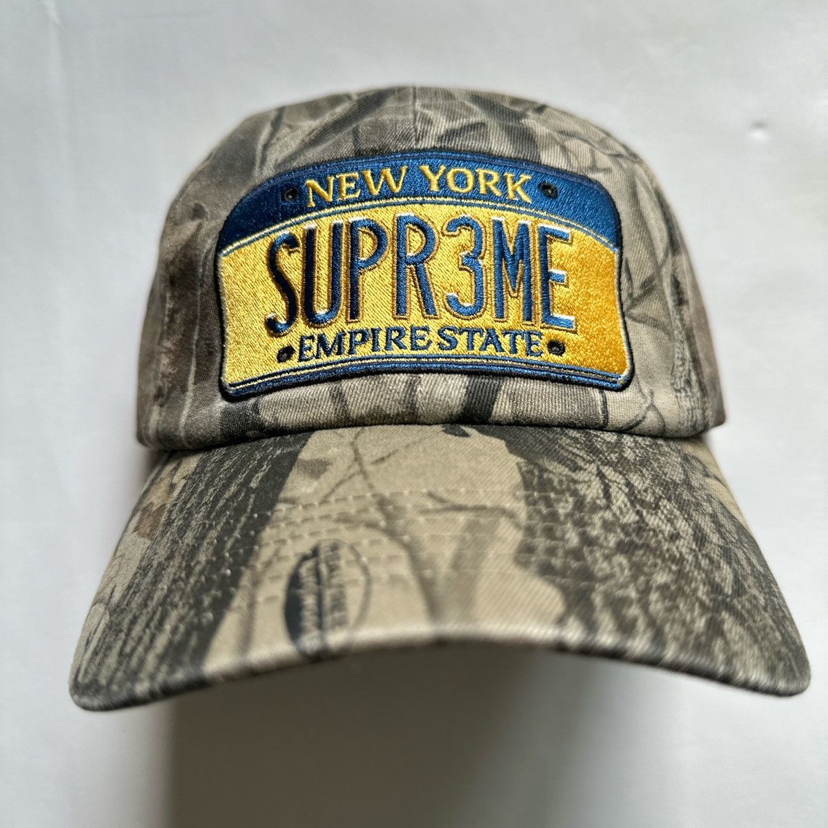 Supreme License Plate 6 Panel Hat | Grailed