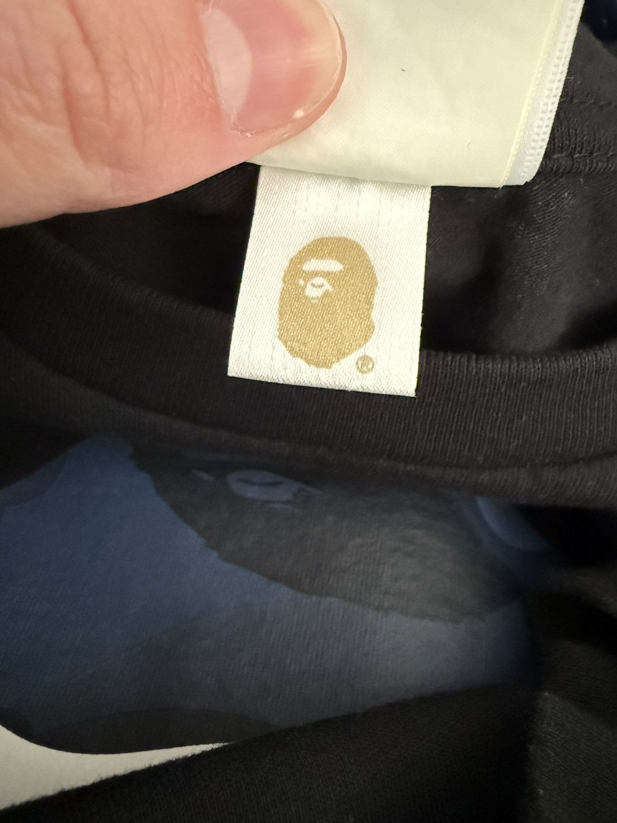 Bape Bape Blue Ape Head T Shirt Size US L / EU 52-54 / 3 - 7 Thumbnail