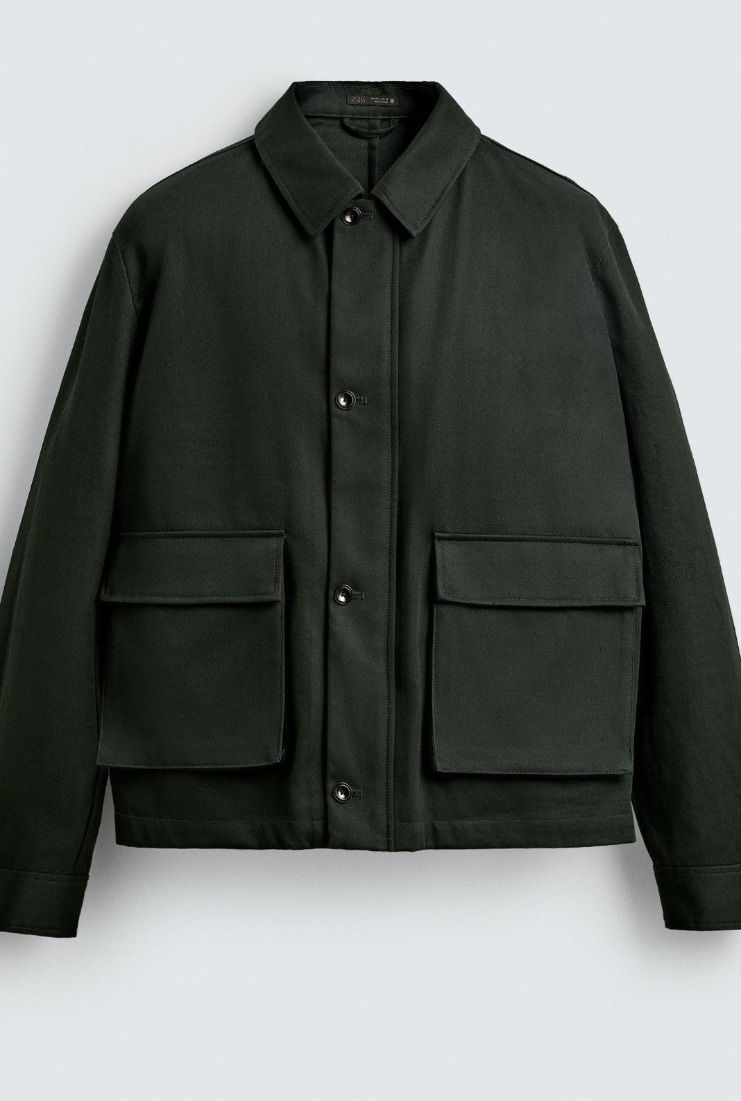 Zara Zara regular fit jacket made of cotton fabric size medium Size US M / EU 48-50 / 2 - 1 Thumbnail