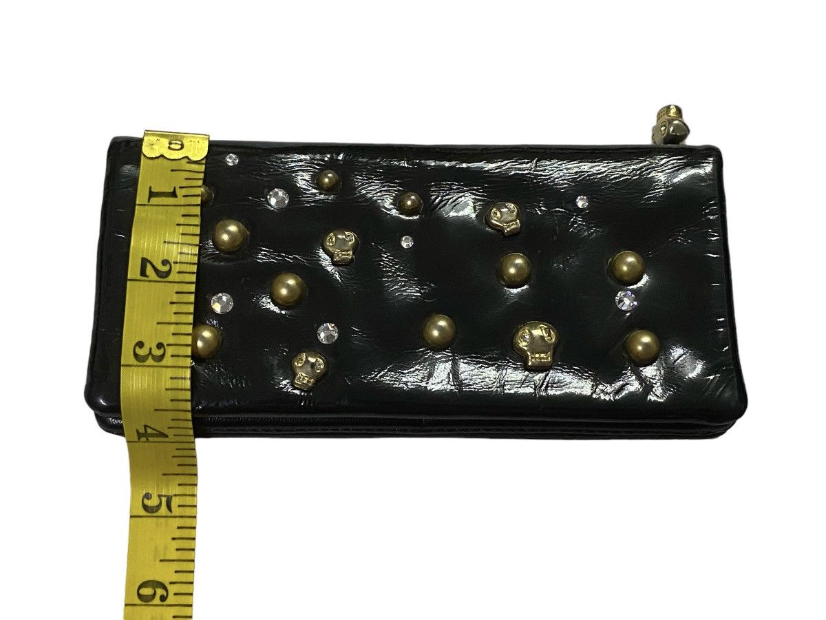 Japanese Brand Tsumori Chisato By Issey Miyake Studded Skull Long Wallet Size ONE SIZE - 6 Thumbnail