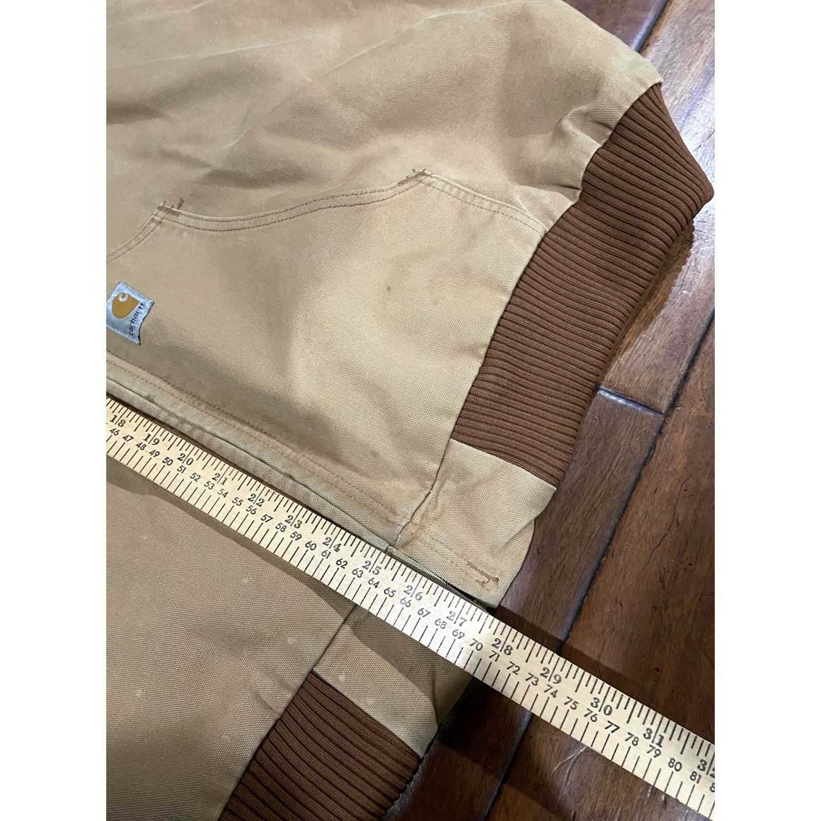 Carhartt VINTAGE Carhartt Jacket Mens XL Brown Loose Fit Firm Duck Lined Quilted Heavy Workwear Size US XL / EU 56 / 4 - 6 Thumbnail