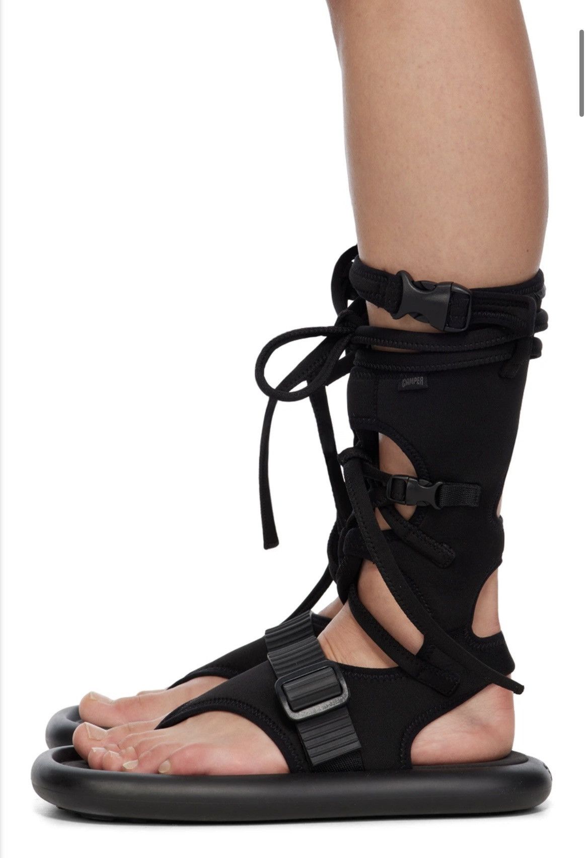 Camper Camper x Ottolinger Sandal Boots Black Rare Collab Size US 9 / IT 39 - 3 Thumbnail