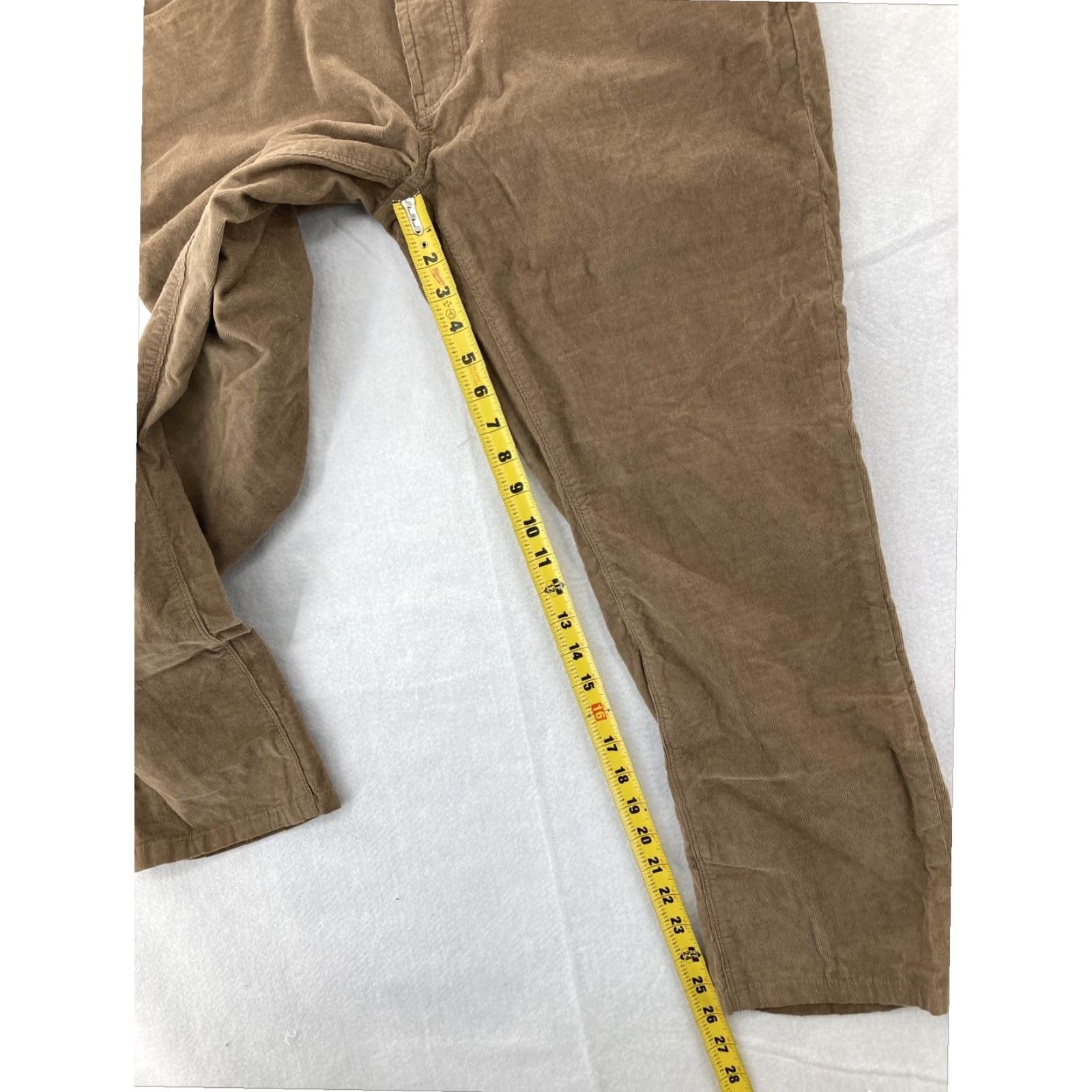 Peter Millar Peter Millar Mens Brown Corduroy Pants 38 Straight Leg Size US 38 / EU 54 - 5 Thumbnail