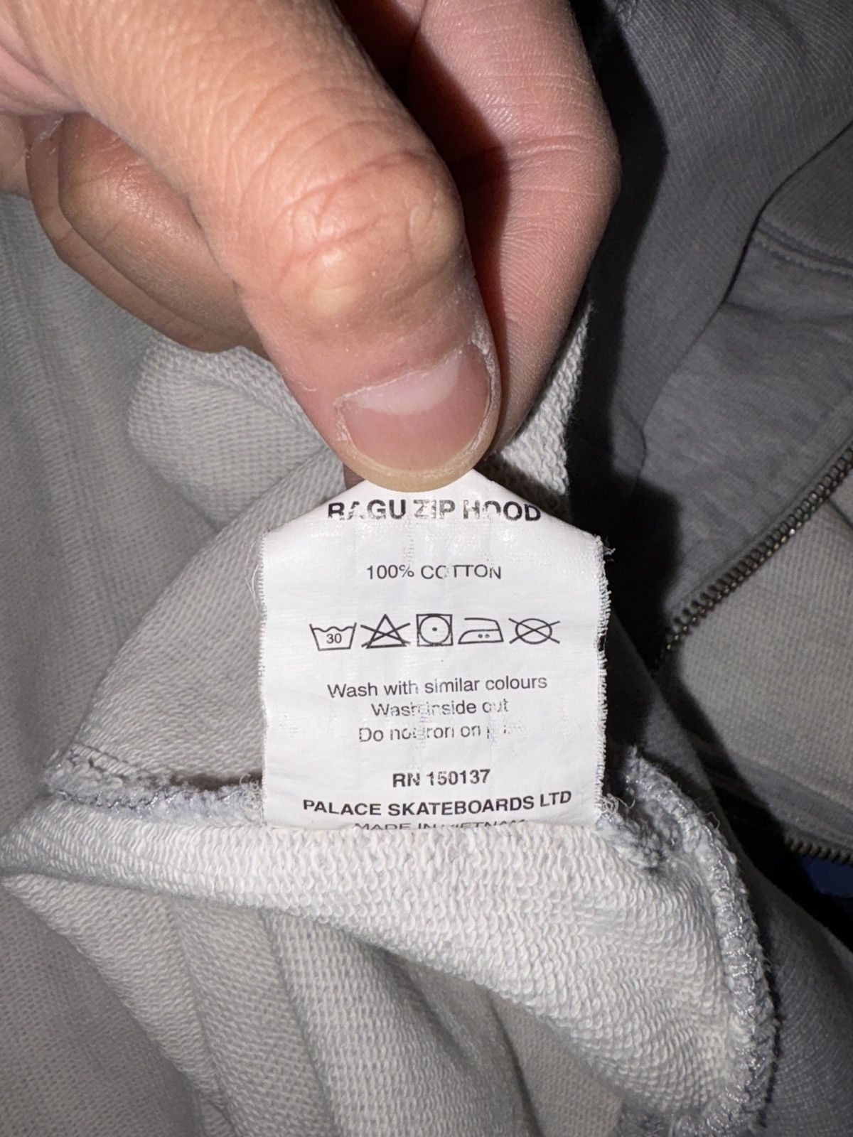 Palace Palace Ragu Zip Hood Size US L / EU 52-54 / 3 - 6 Thumbnail