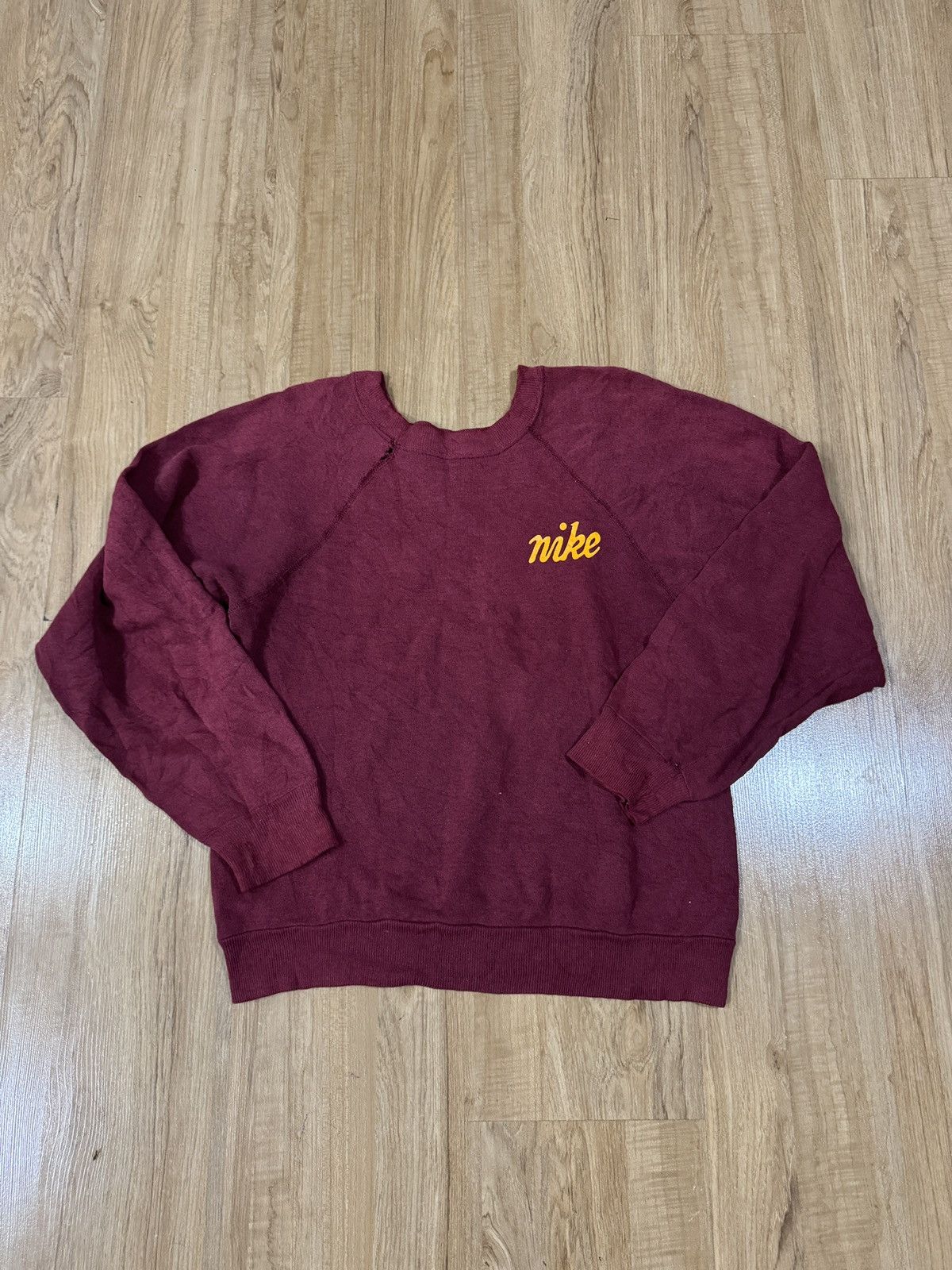 Nike × Vintage Rare Vintage 70’S Nike Pinwheel Sweatshirt Size US S / EU 44-46 / 1 - 1 Thumbnail