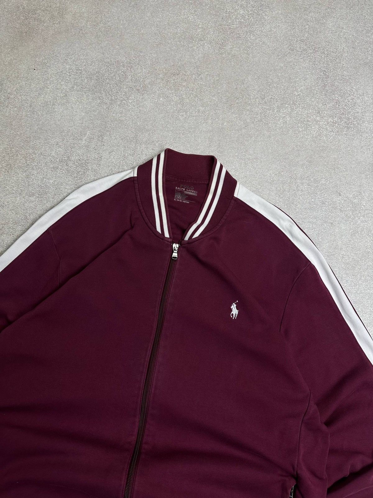 Polo Ralph Lauren Vintage Polo Ralph Lauren Cotton Zip Bomber Jacket Rare XL Size US XL / EU 56 / 4 - 2 Thumbnail