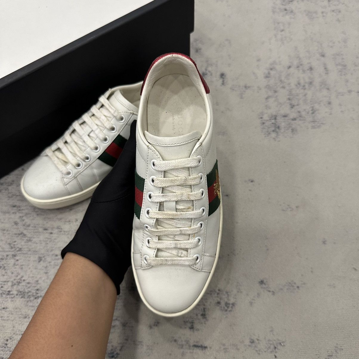 Gucci Gucci Ace Bee Size US 5 / IT 35 - 4 Thumbnail