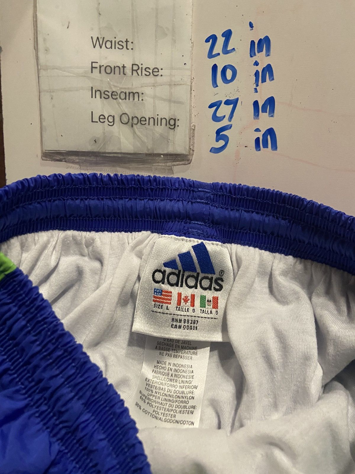 Adidas Vintage Y2K Adidas TrackPants Size US 26 / EU 42 - 4 Thumbnail
