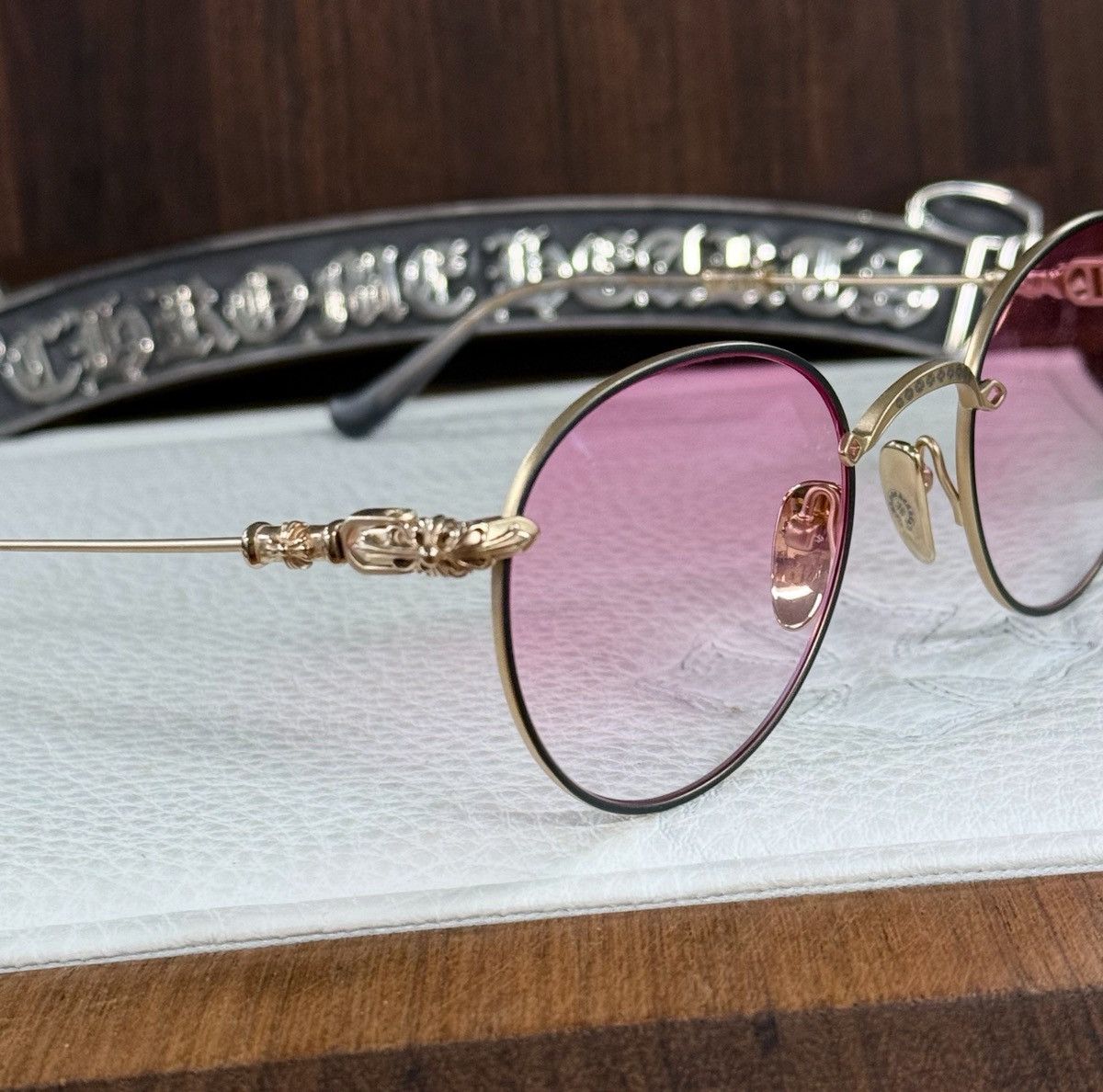 Chrome Hearts Chrome Hearts BUBBA - A 1/1 Sunglasses Size ONE SIZE - 4 Thumbnail