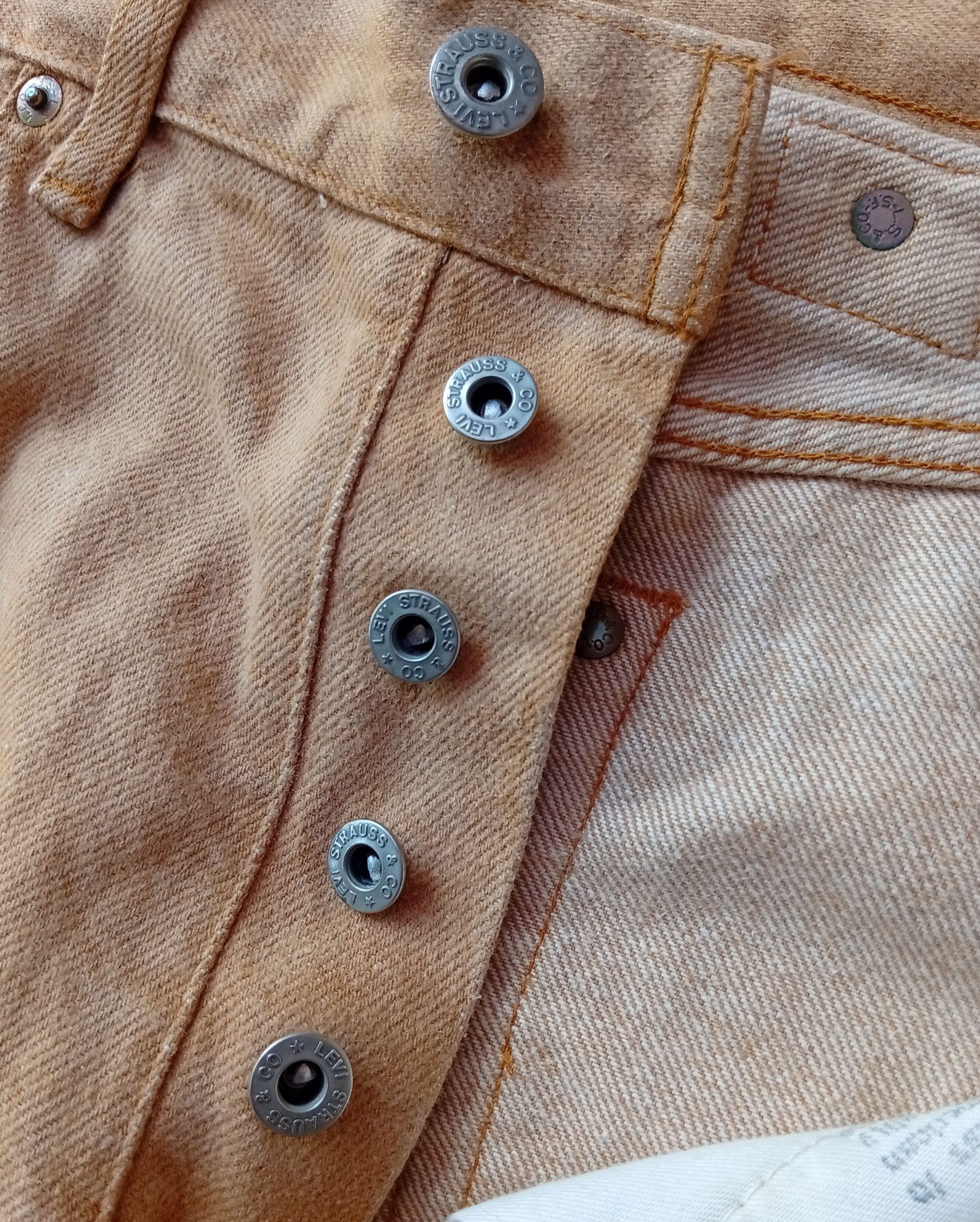 Levi's 90s Levi's 701 big E buckleback jeans Size US 32 / EU 48 - 4 Thumbnail