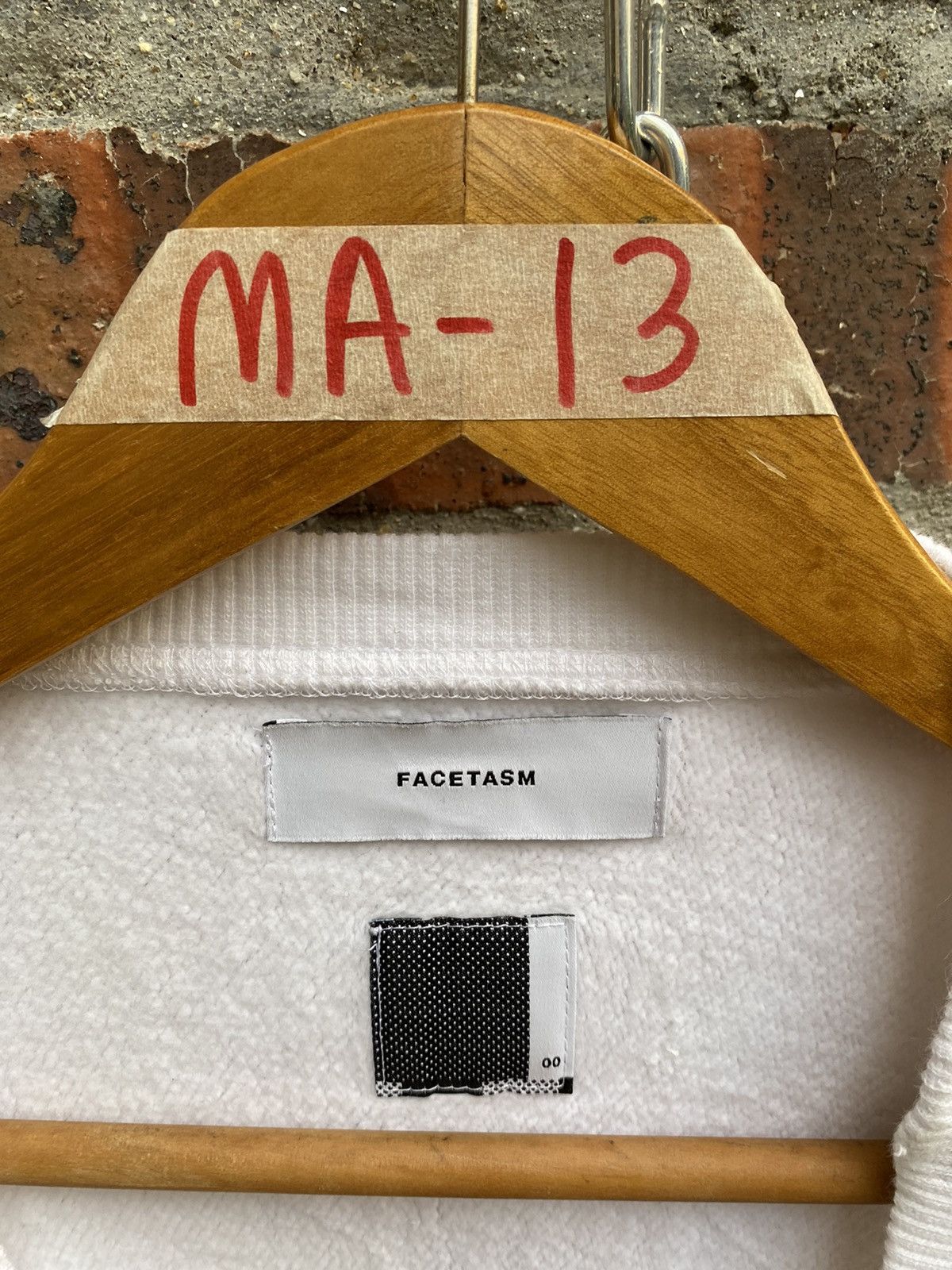 Facetasm FACETASM Back Stripe sweatshirt Size US XL / EU 56 / 4 - 11 Thumbnail